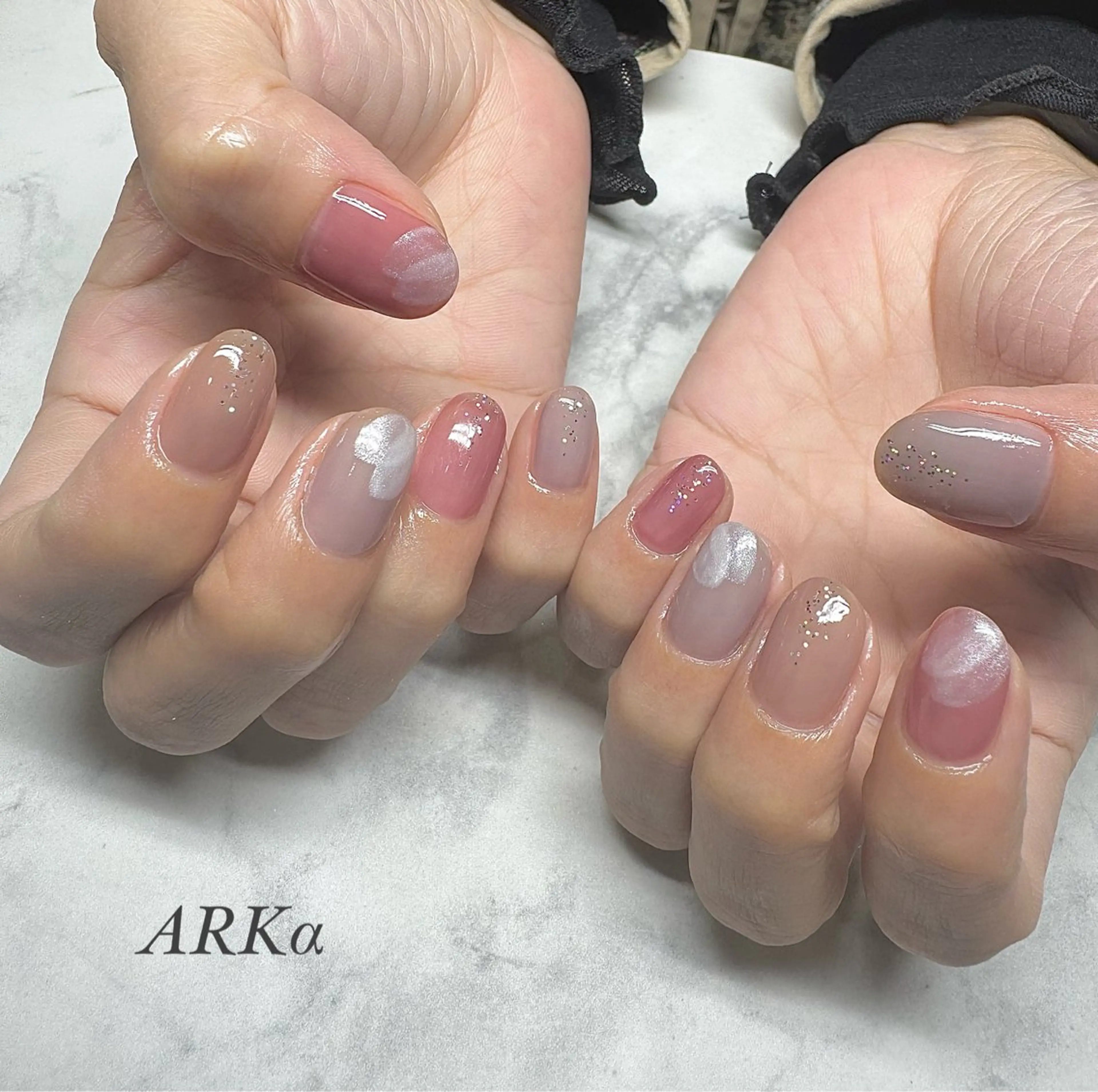 ネイル ハンドネイル Nailsalon ARKαのネイルデザイン