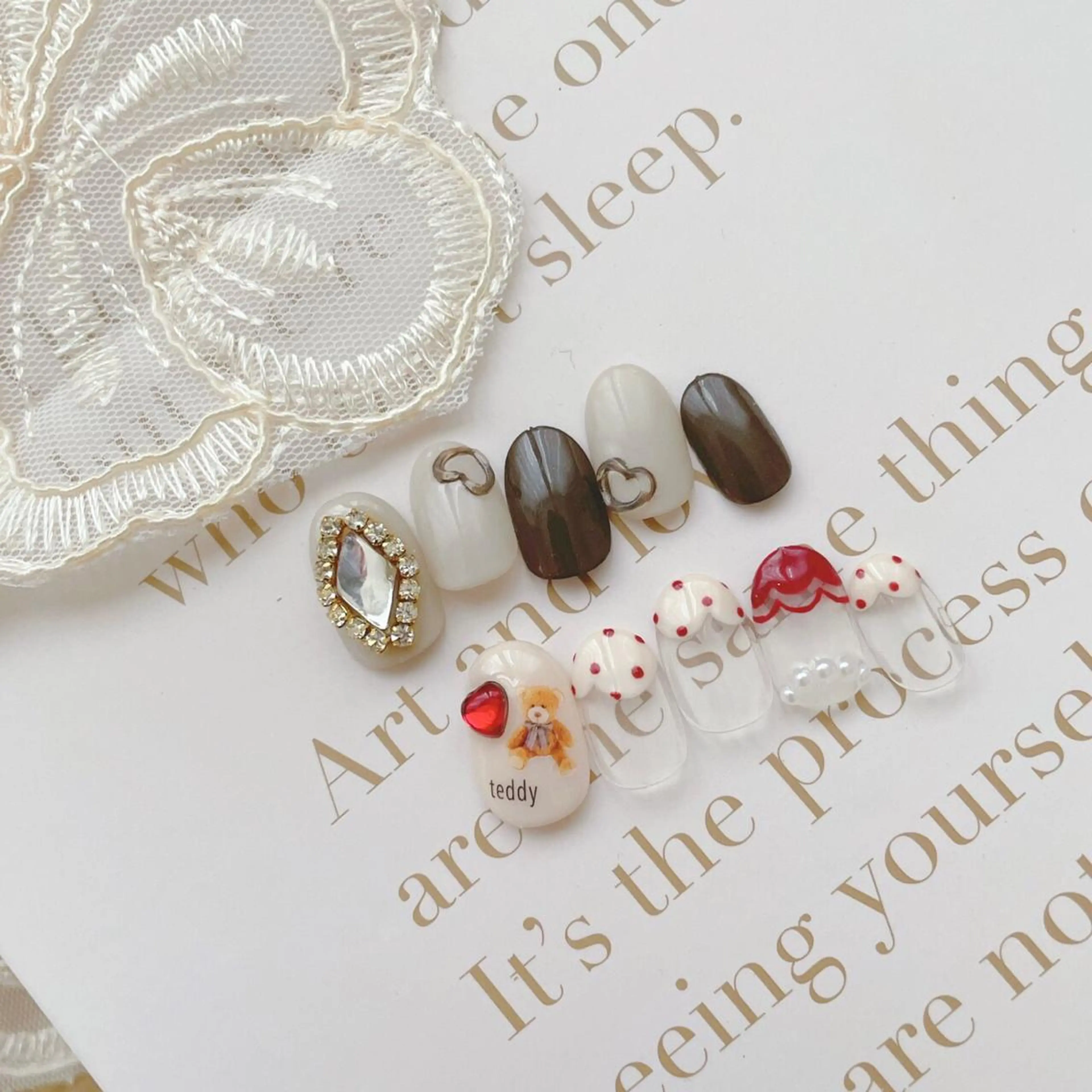 ネイル 韓国ネイル chatran ネイリストのネイルデザイン