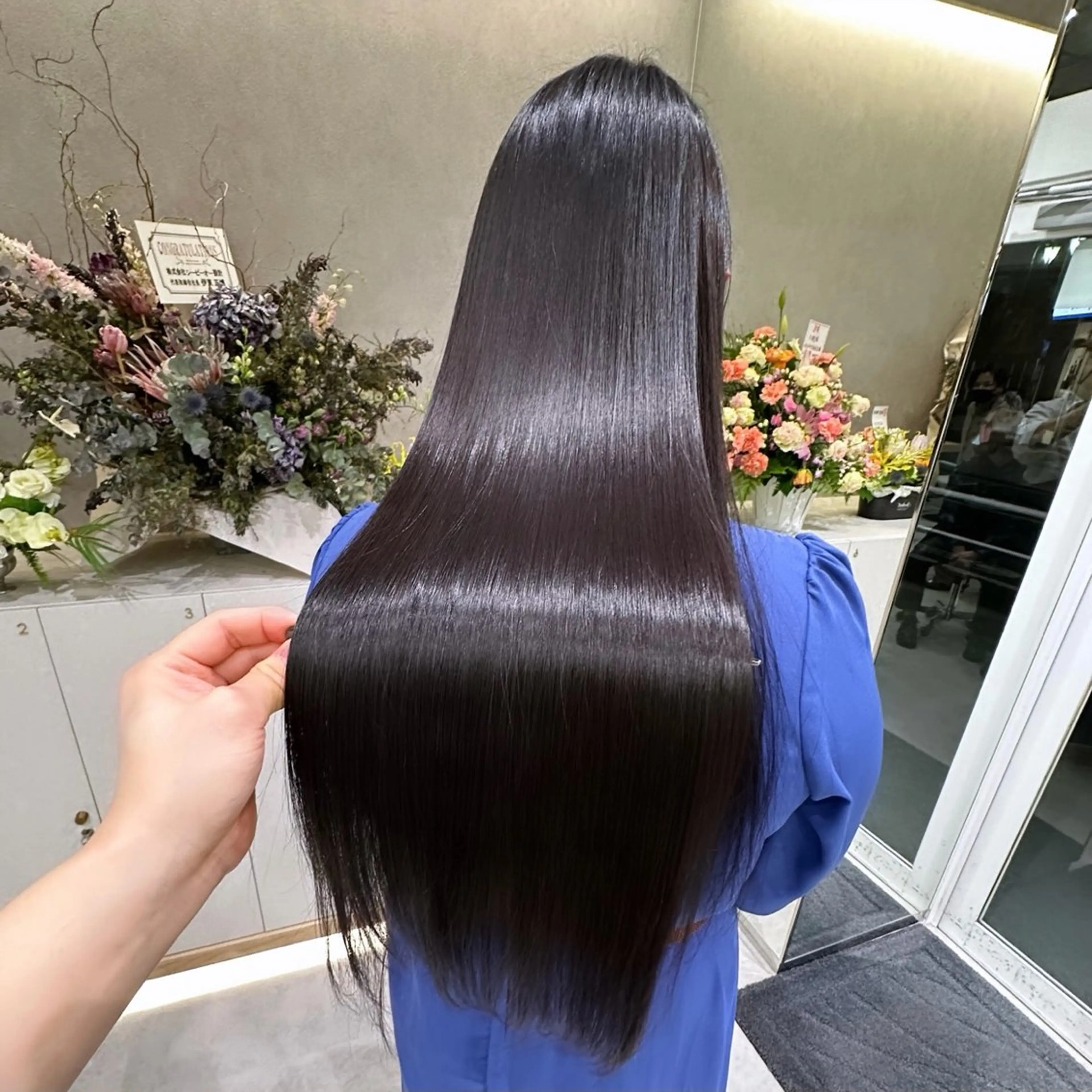 ロング 髪質改善 トリートメント カット トリートメント 《ブリーチ/赤み消し /髪質改善》若松良樹のヘアスタイル