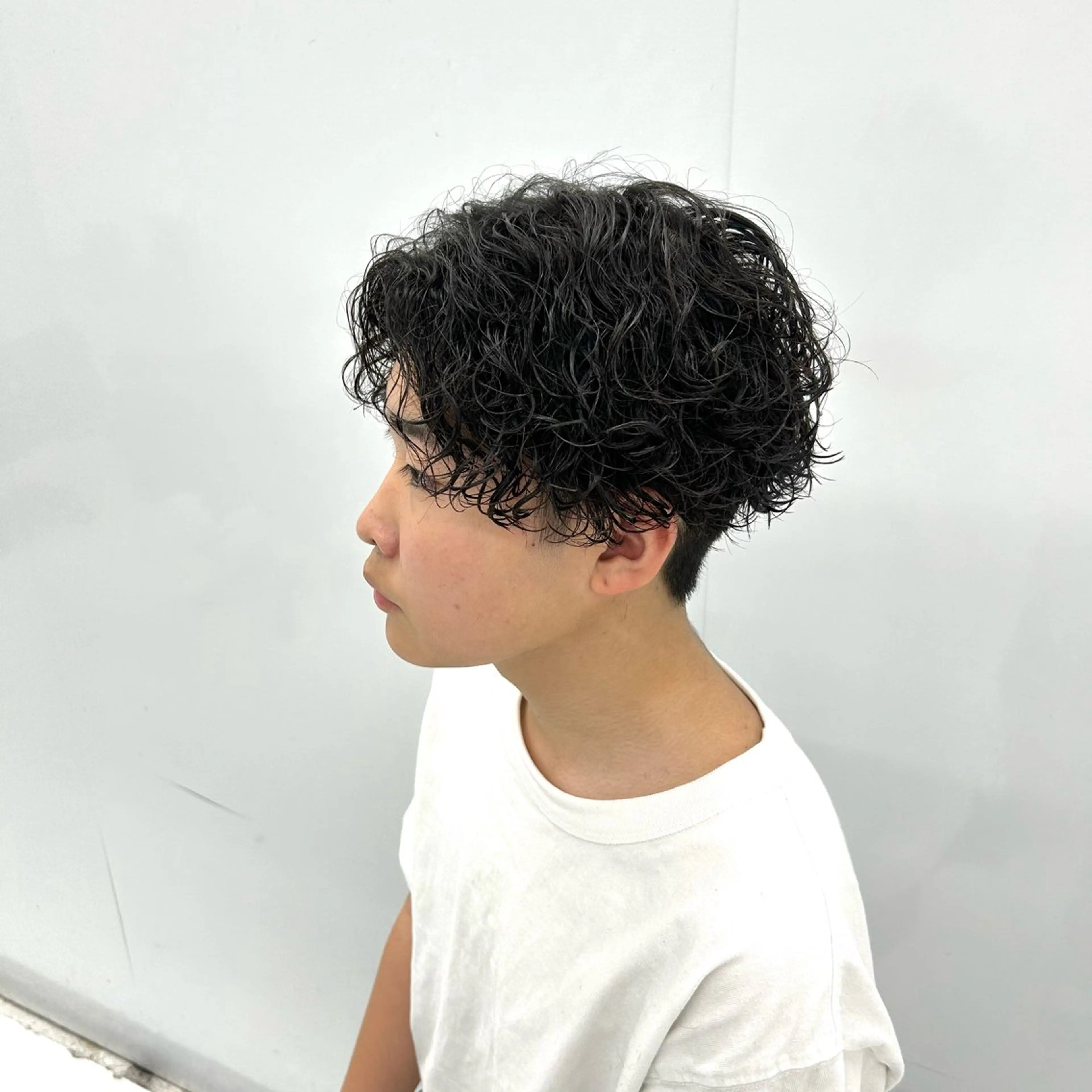 ショート パーマ メンズ 波巻きパーマ カット パーマ 【メンズパーマ特化】 🍏網中勇喜のヘアスタイル