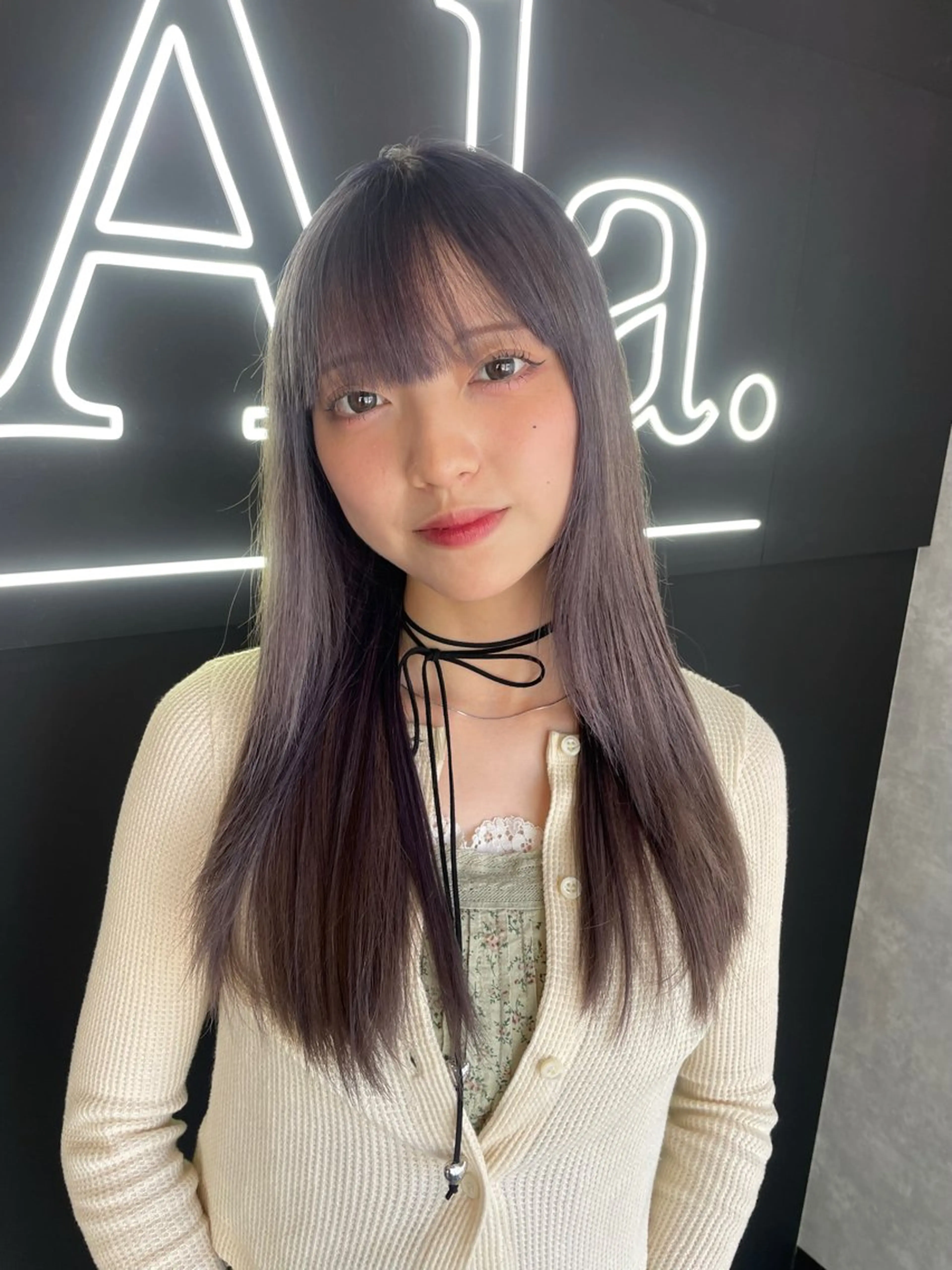 メンテナスカット➕ブリーチダブルカラー➕Aujuaトリートメントの写真