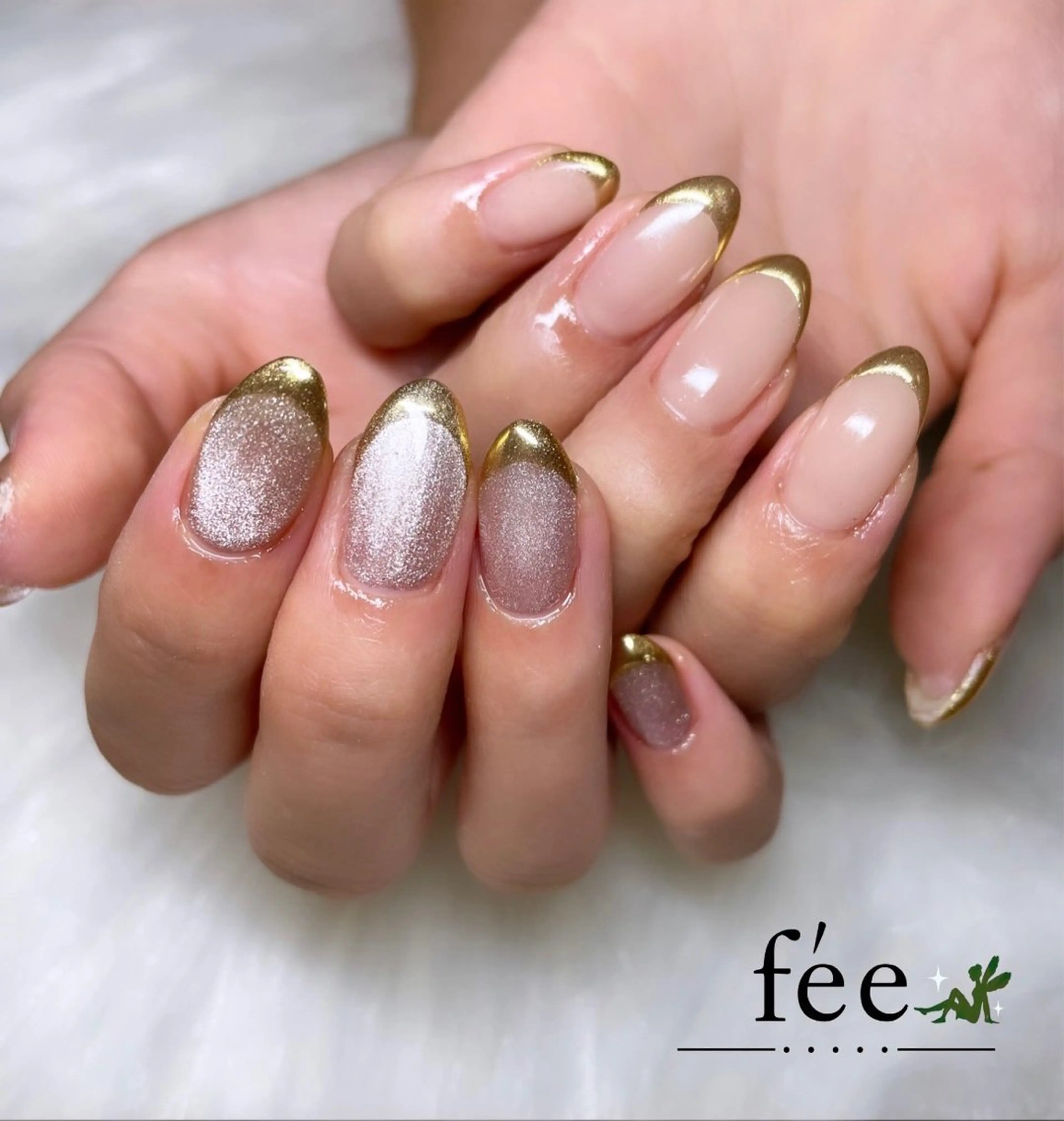 ネイル アートネイル フットネイル フレンチネイル ジェルネイル 韓国ネイル private salon fee所属・nail salon feeゆりかのネイルデザイン