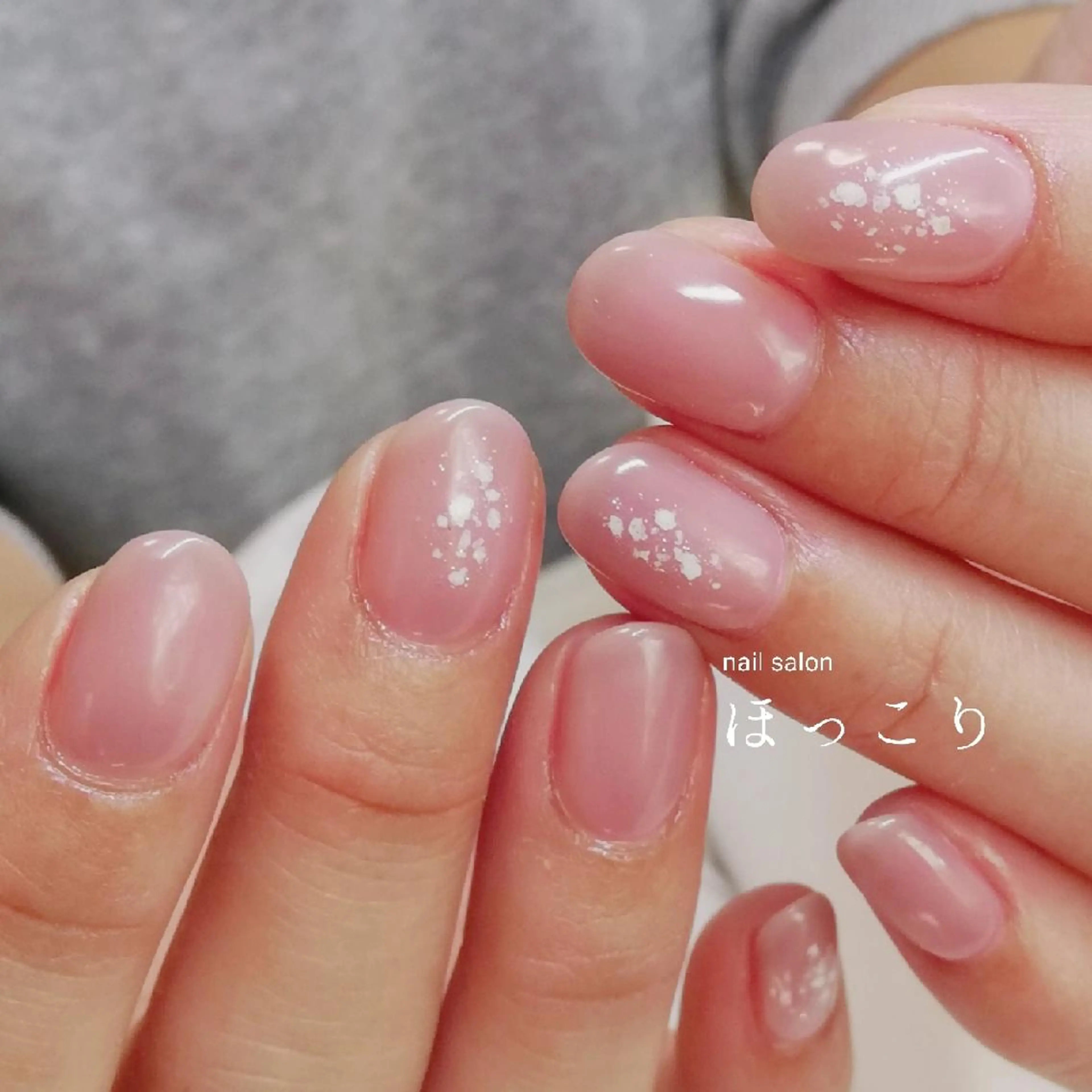 ネイル ラメ(グリッター) ハンドネイル ネイルサロンほっこり kanaのネイルデザイン