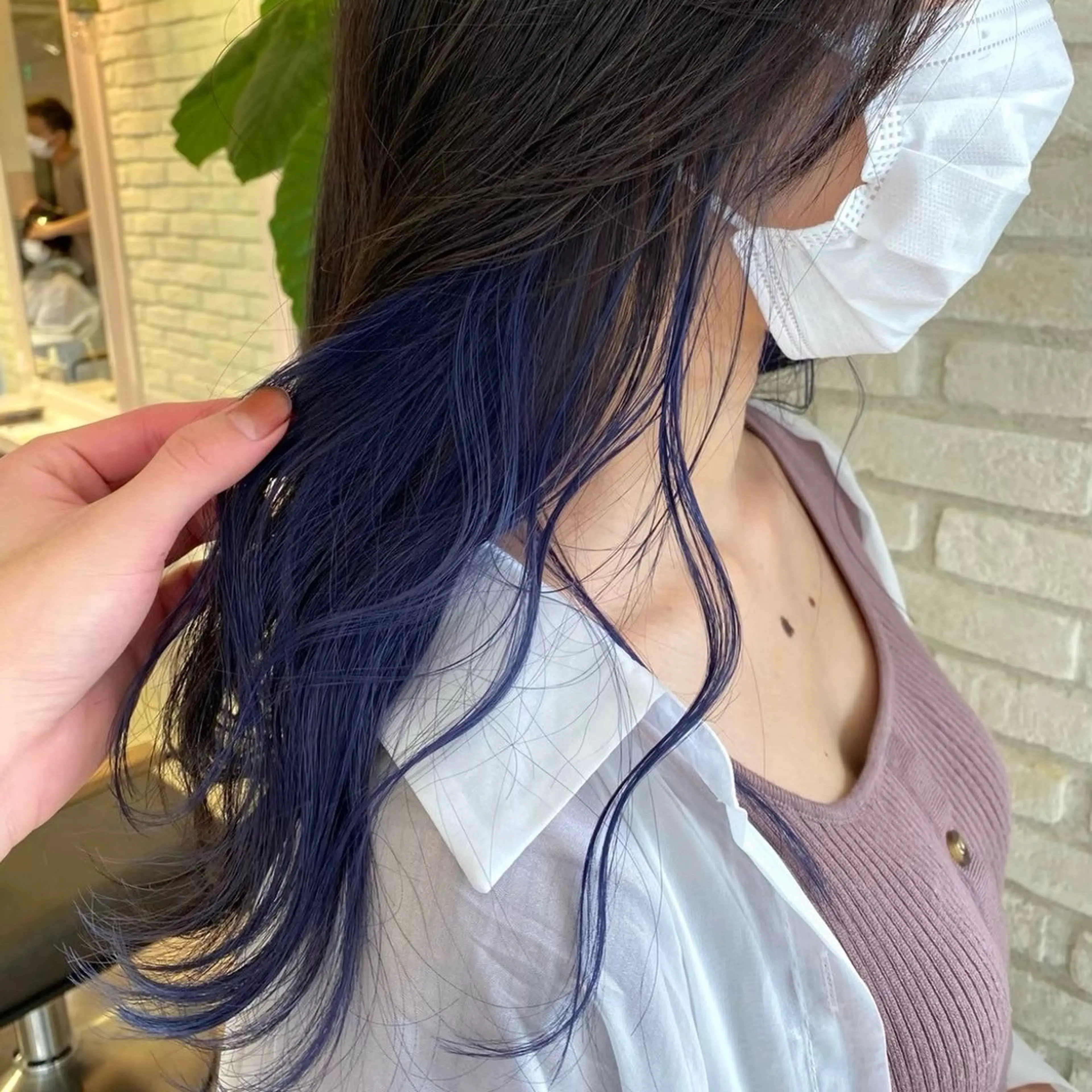 ロング カラー パーマ Lond re Maison所属・骨格補正カット/艶 カラー🌸さくら🌸のヘアスタイル