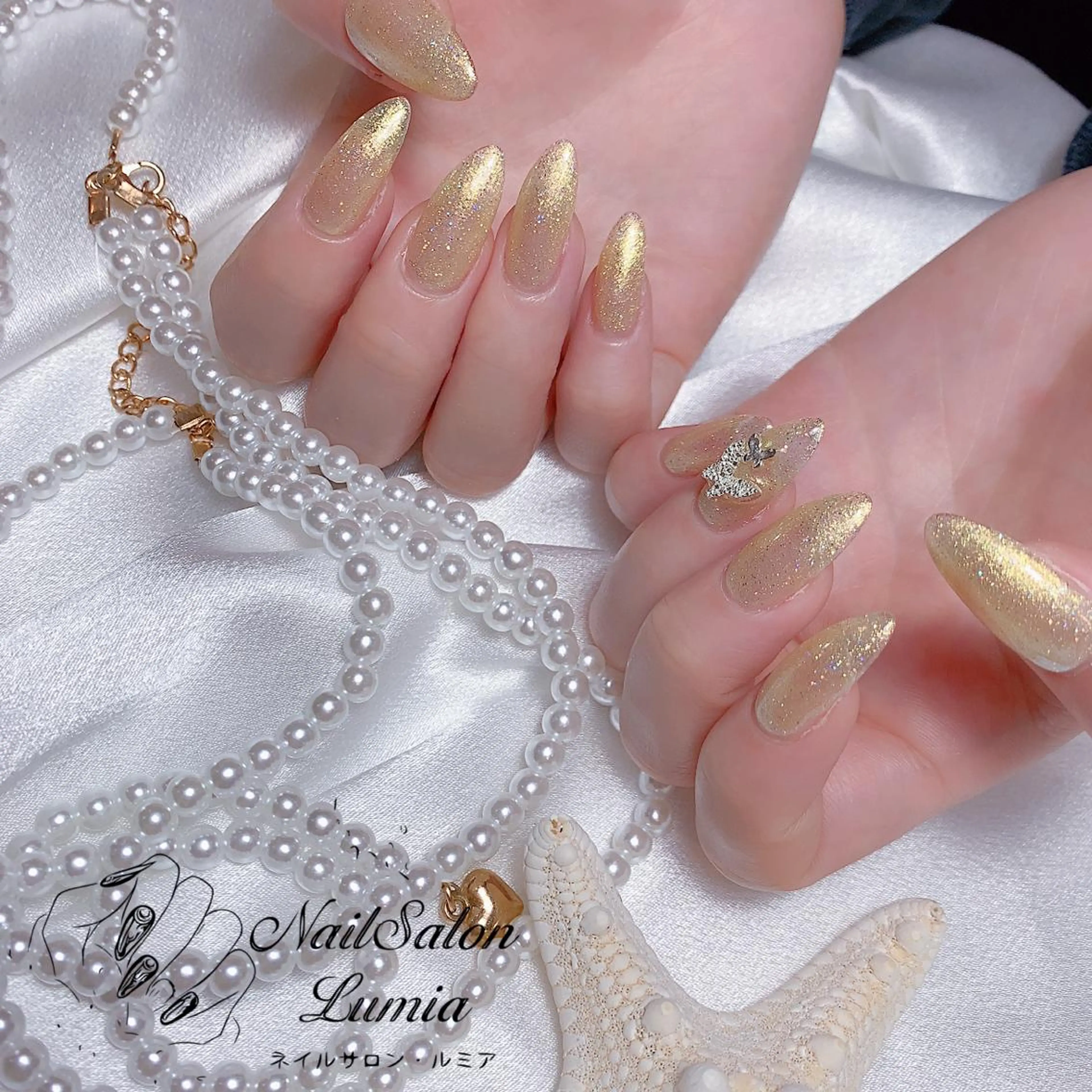 ネイル ハンドネイル ネイルサロン ルミア Lumia 店長のネイルデザイン