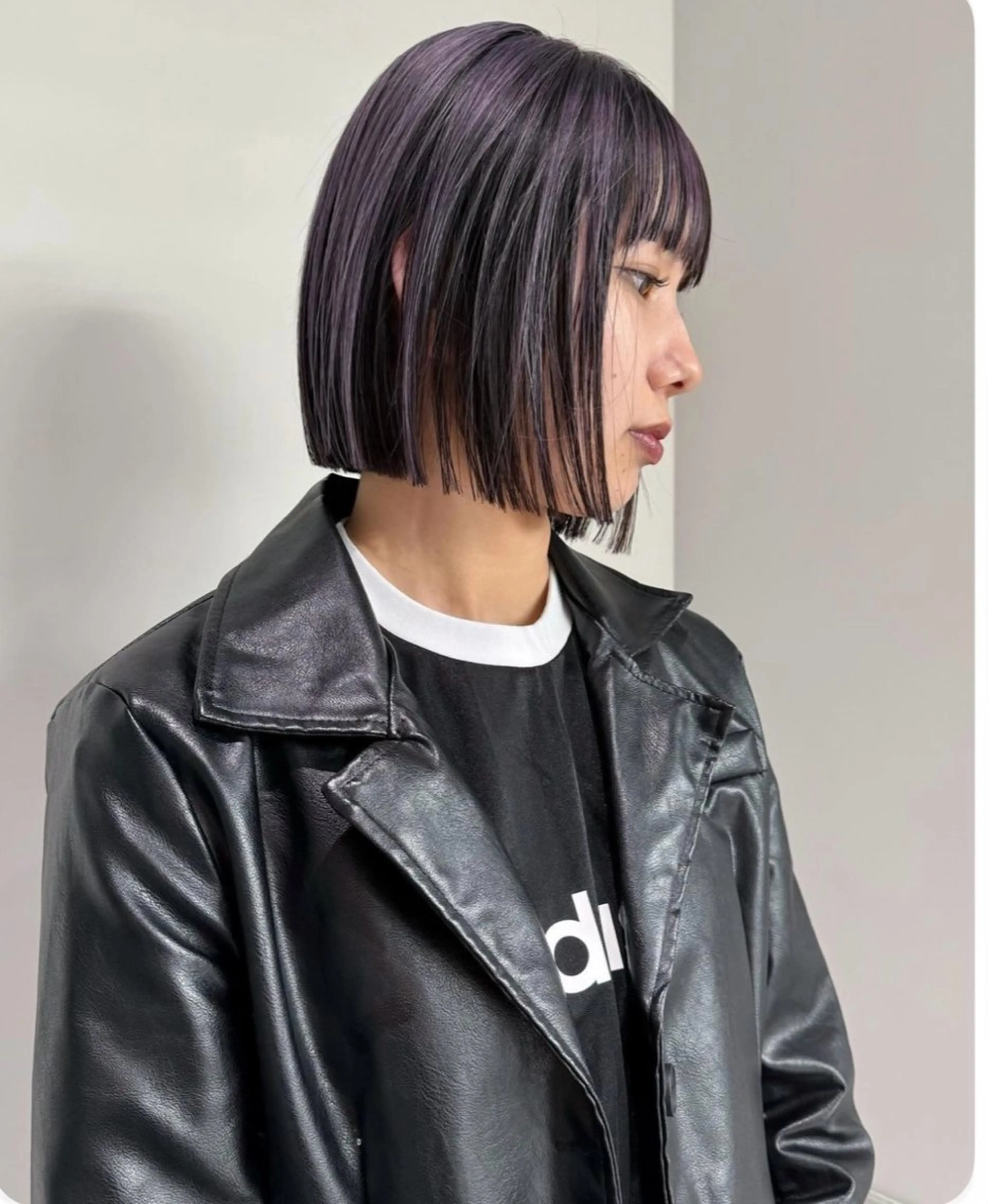 ショート ボブ youres hair恵比寿本店所属・縮毛矯正×レイヤー カット/飯田 輝のヘアスタイル