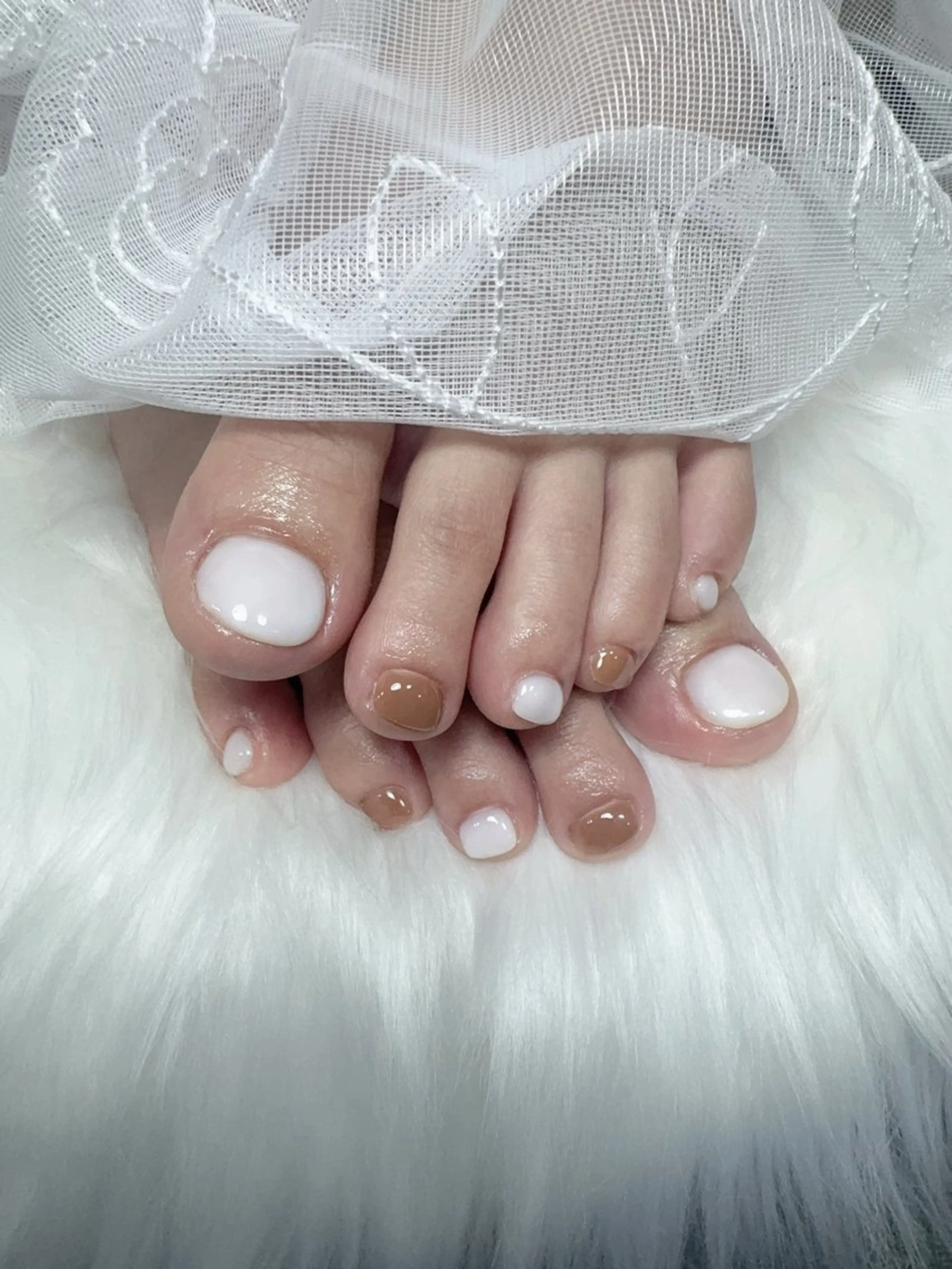 ネイル アートネイル 成人式 ジェルネイル ニュアンスネイル ネイルチップ Kora Nailのネイルデザイン