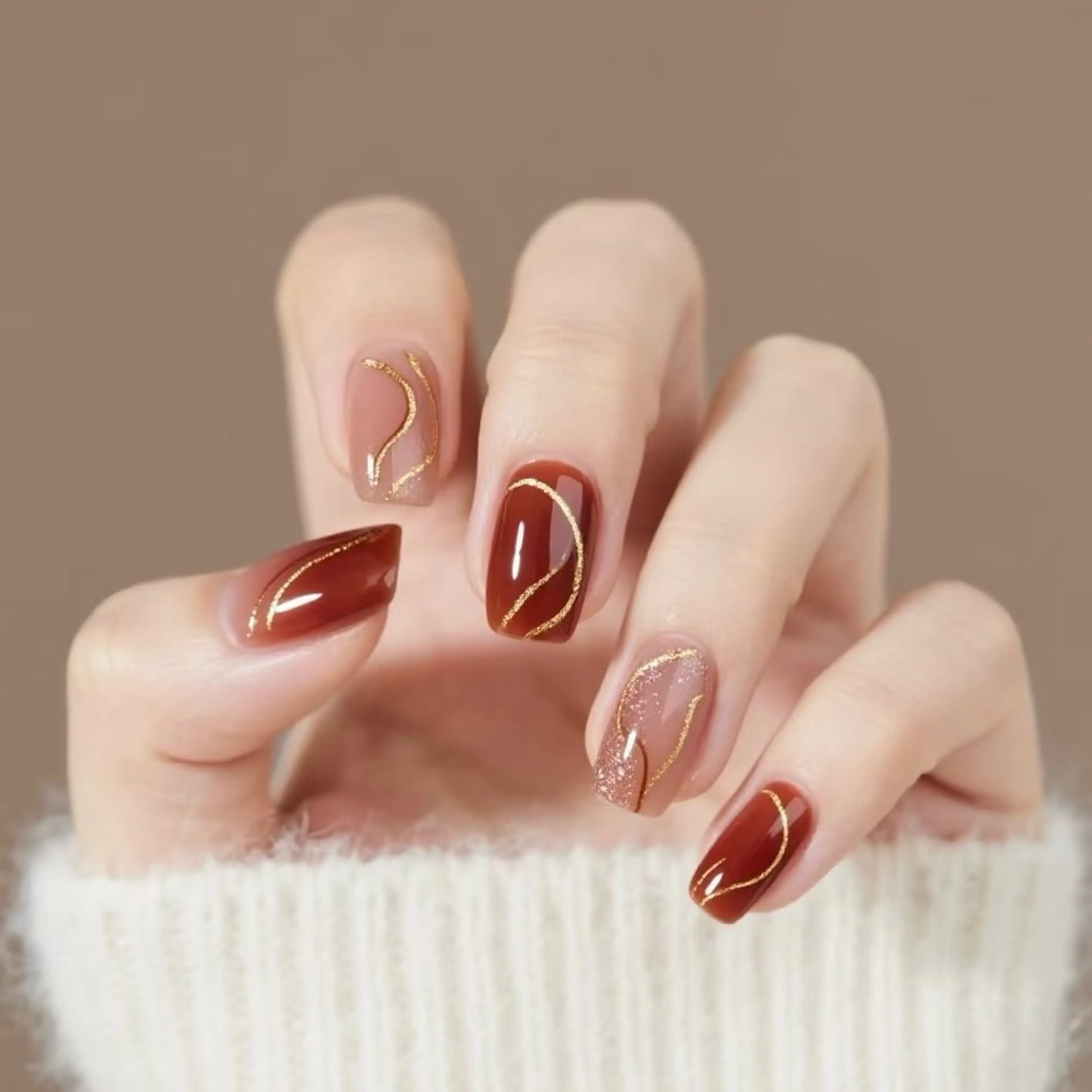 ネイル ATULA Nail 💅チップ長さだしのネイルデザイン
