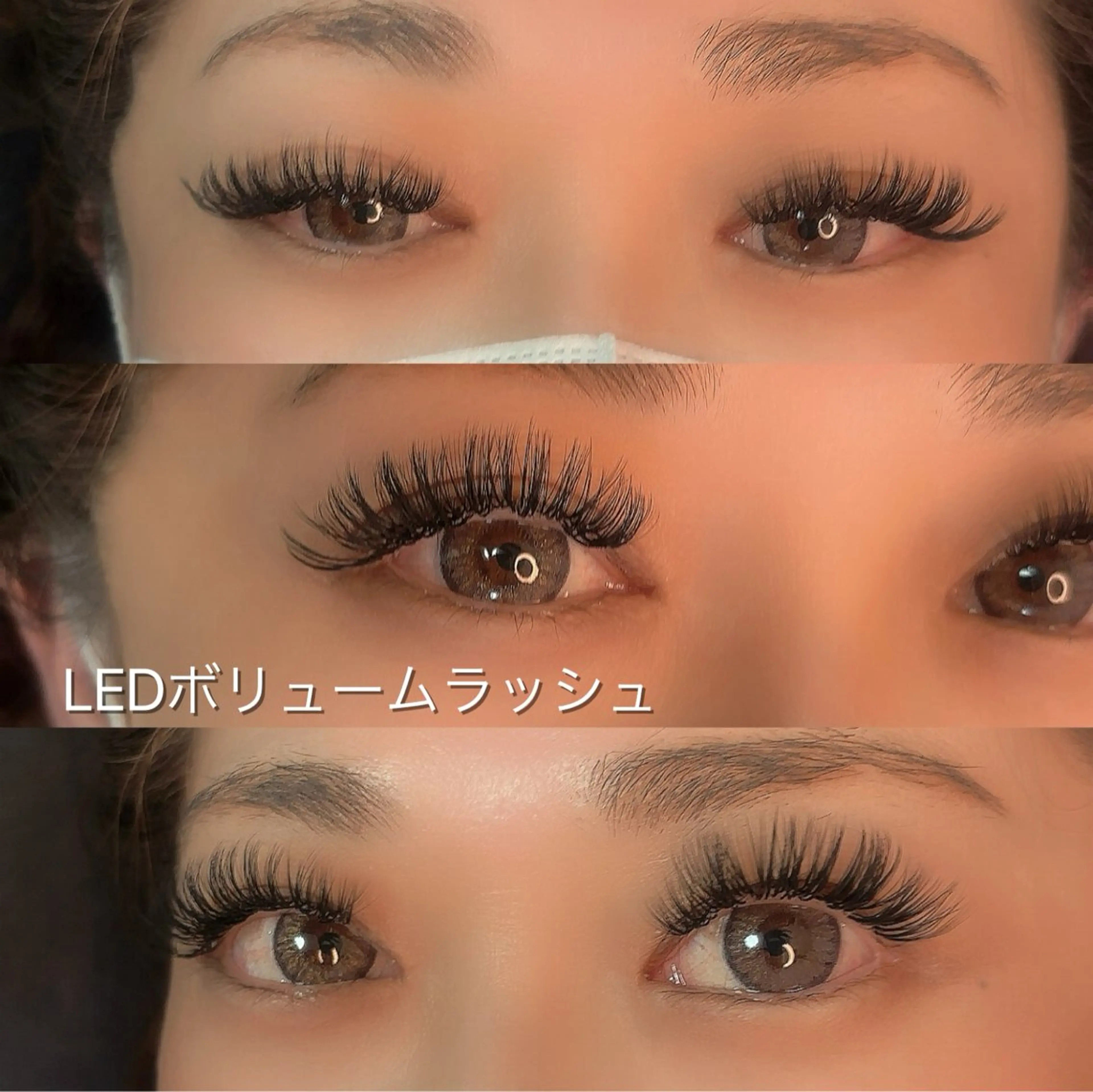 🧡LEDエクステ🧡つけまの様なバサバサ🧡再来の方+1000円の写真