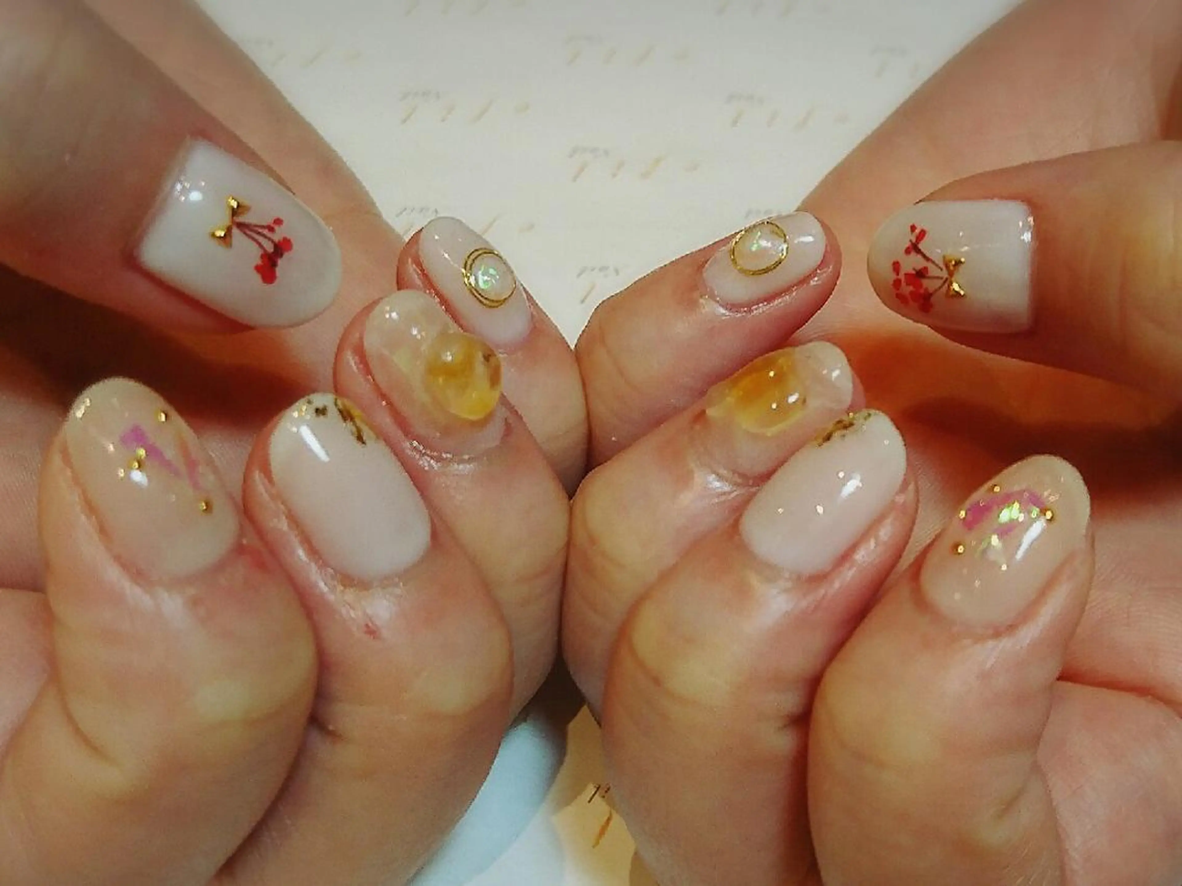 ネイル 持ち込み みー shakushiroのネイルデザイン