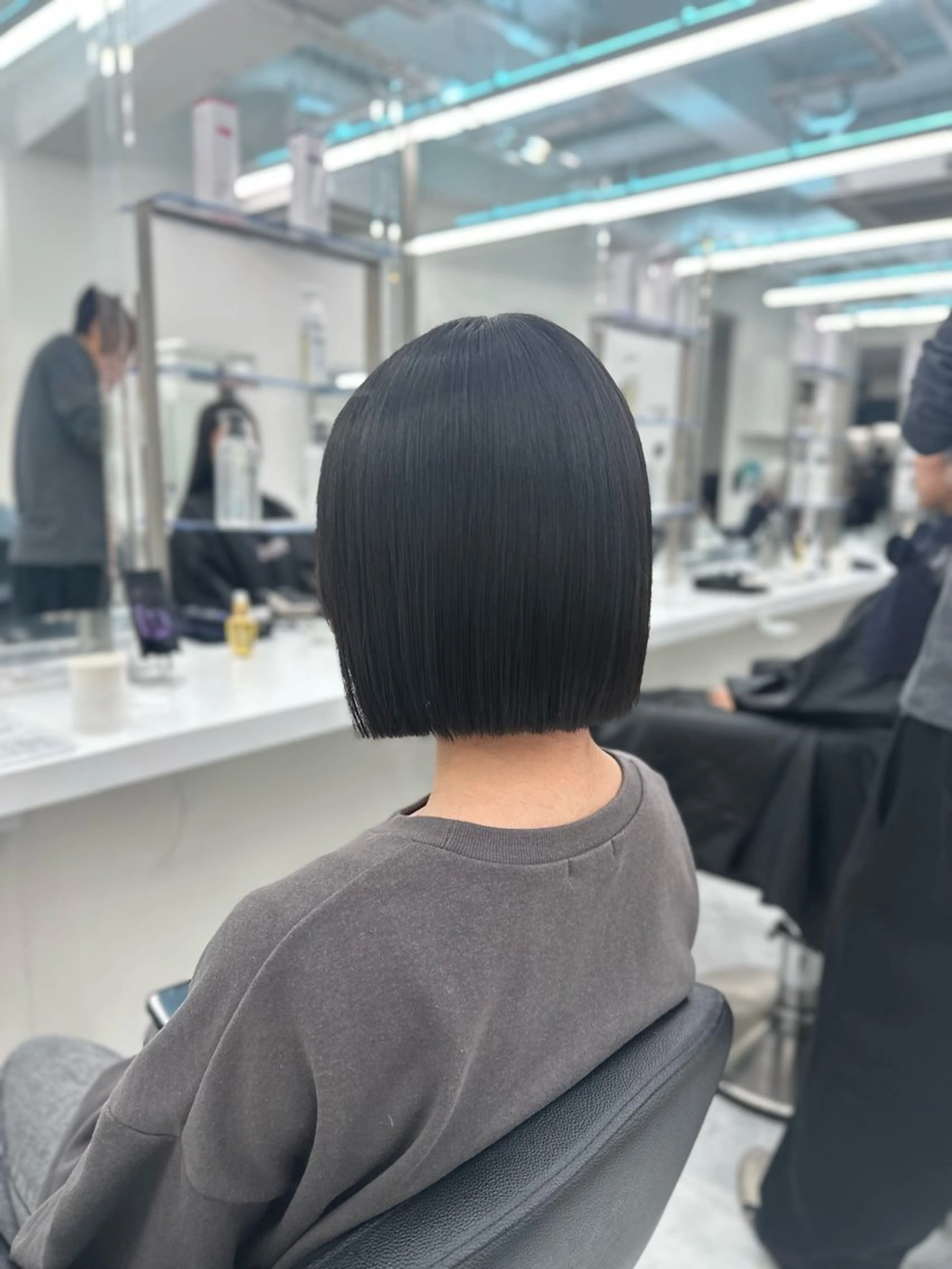 ミディアム カラー カット ヘアカラー トリートメント ヘッドスパ ヘアセット ガーリーstyle ❤︎misaki🏹のヘアスタイル