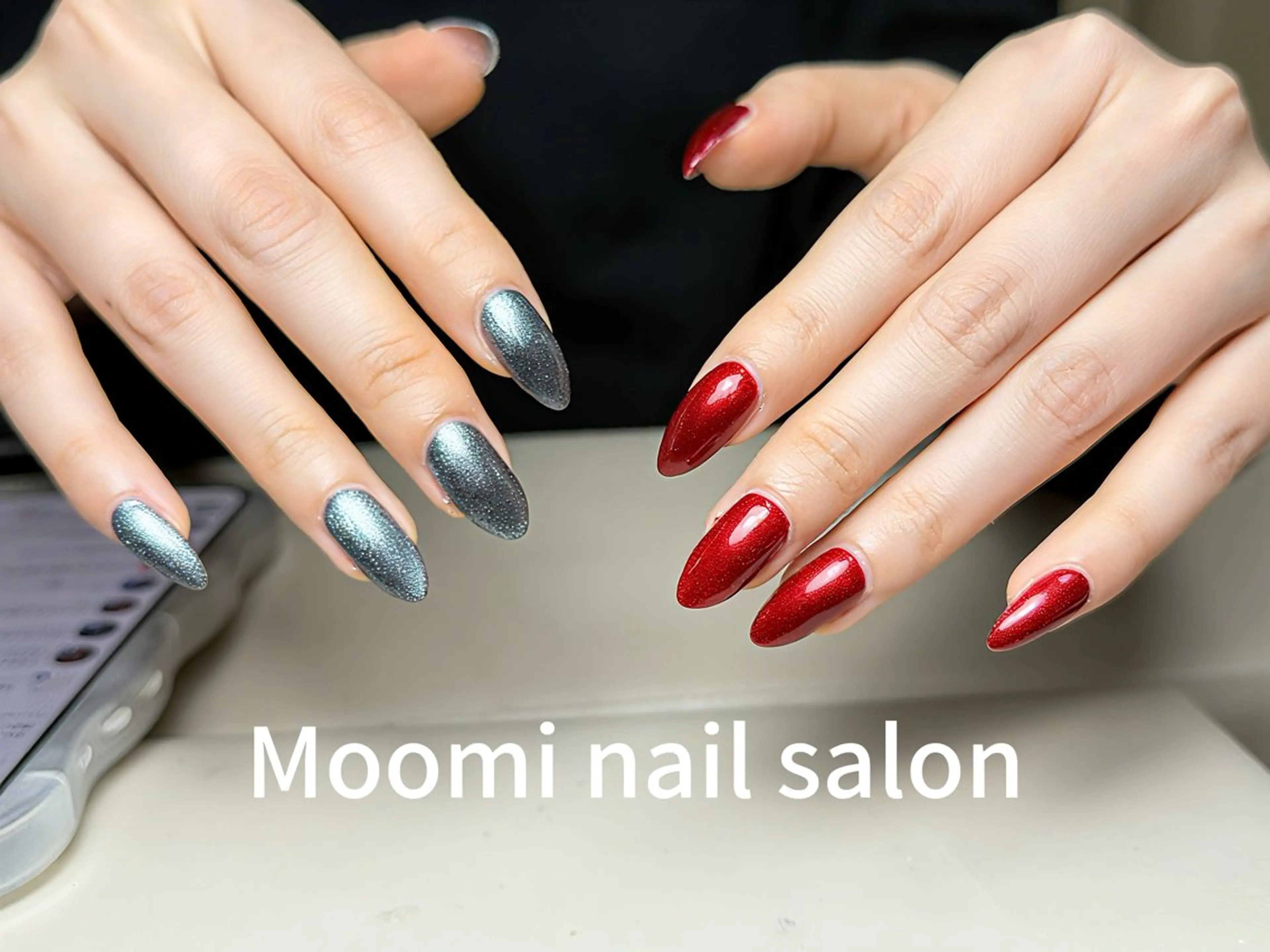 ネイル マグネットネイル Moomi nail salonのネイルデザイン