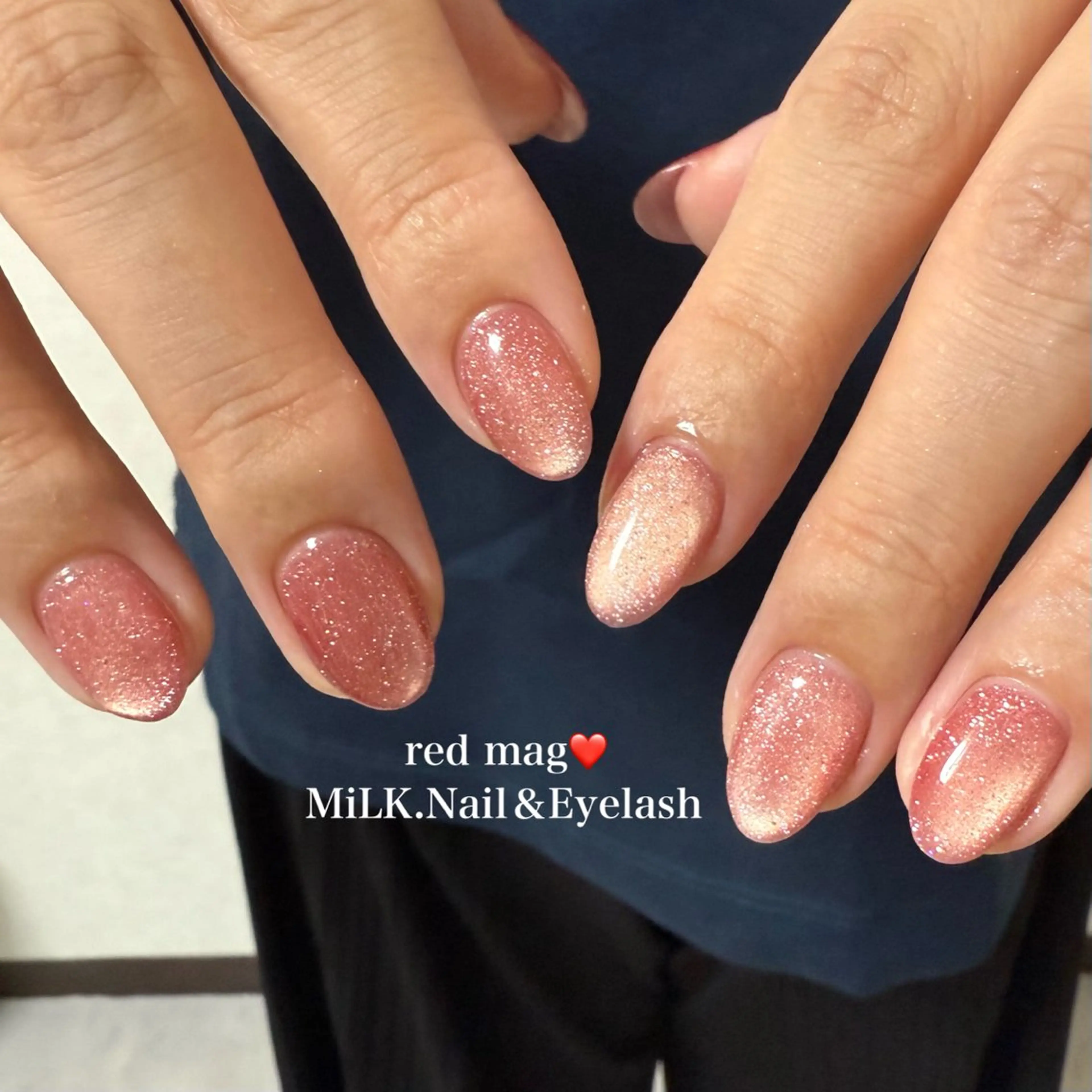 ネイル ハンドネイル MiLK.   Nail&Eyelash所属・MiLK. wakaのマツエク・マツパデザイン