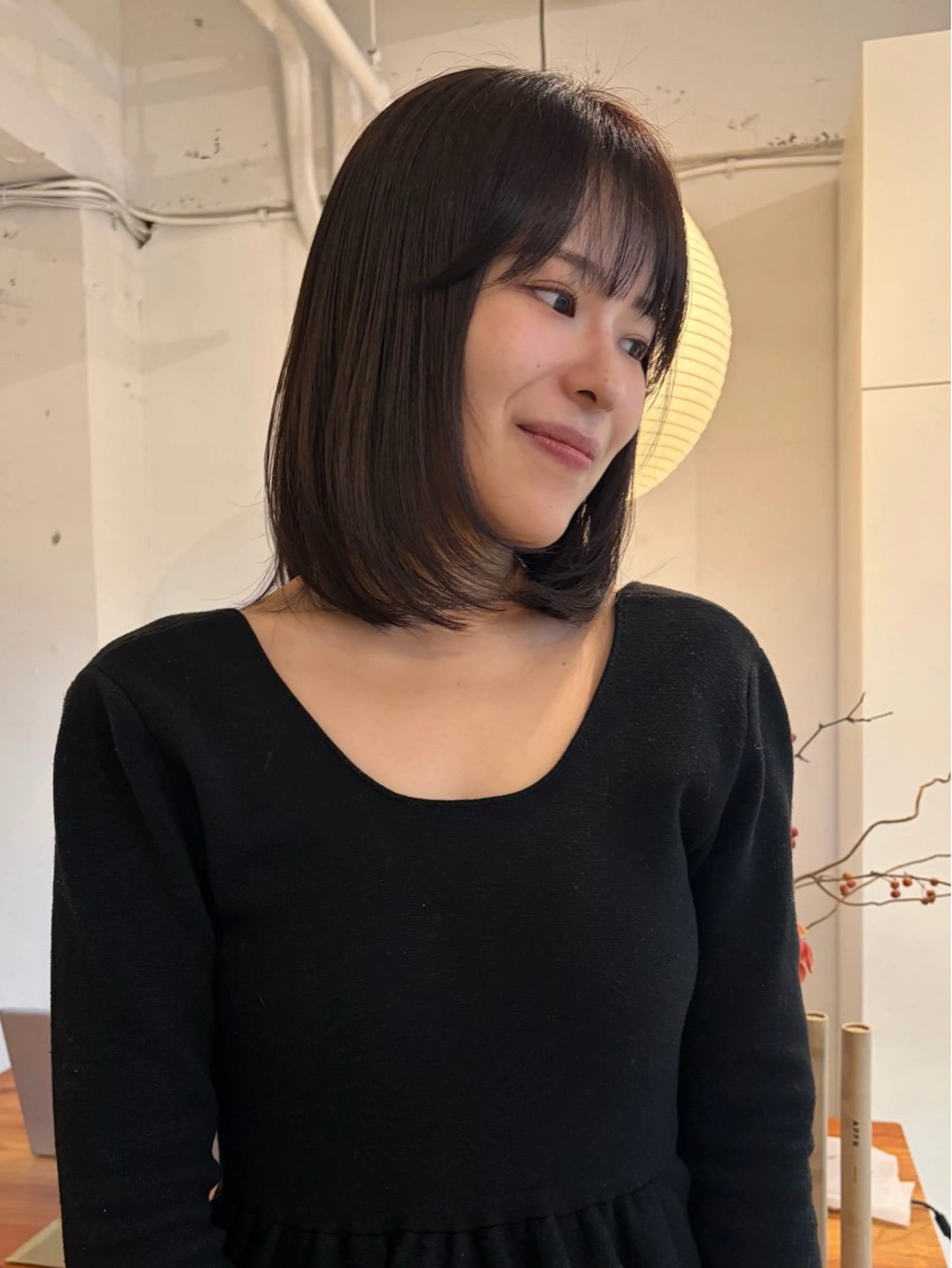 ミディアム 横浜美容室LINE /古賀紅音🍃のヘアスタイル