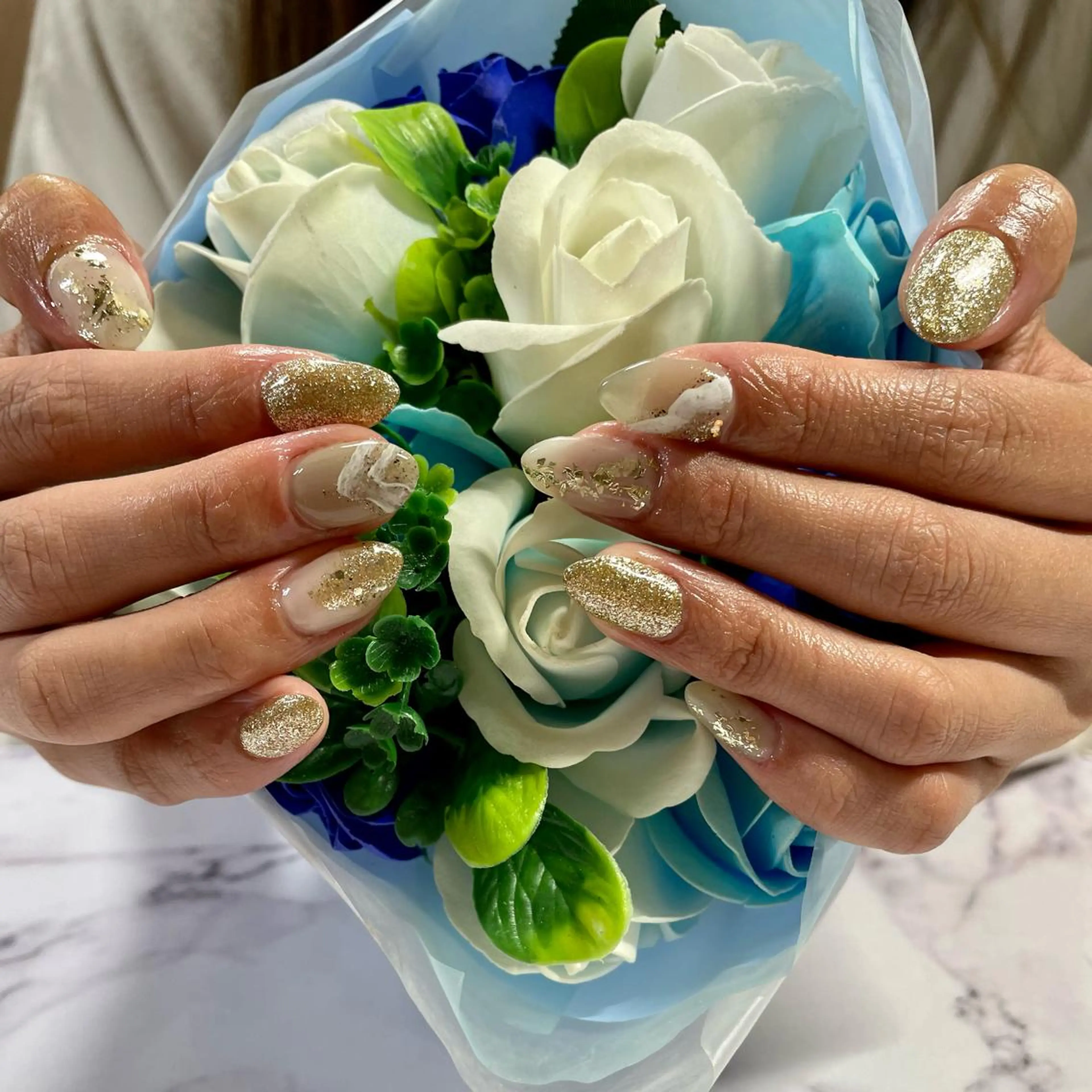 ネイル ニュアンスネイル 奥園 良恵のネイルデザイン