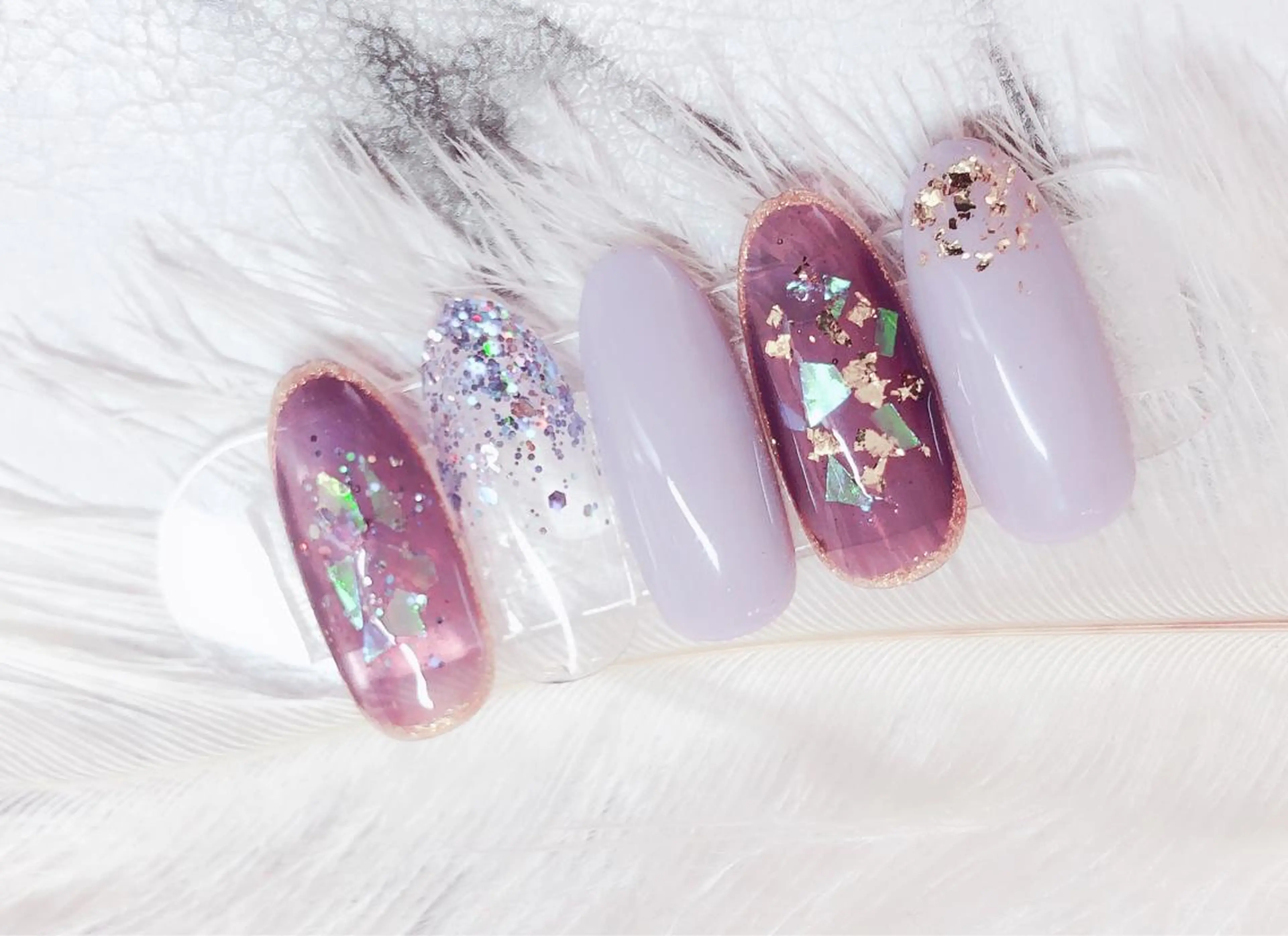 ネイル ハンドネイル マジックミラー所属・マジック ミラーのネイルデザイン