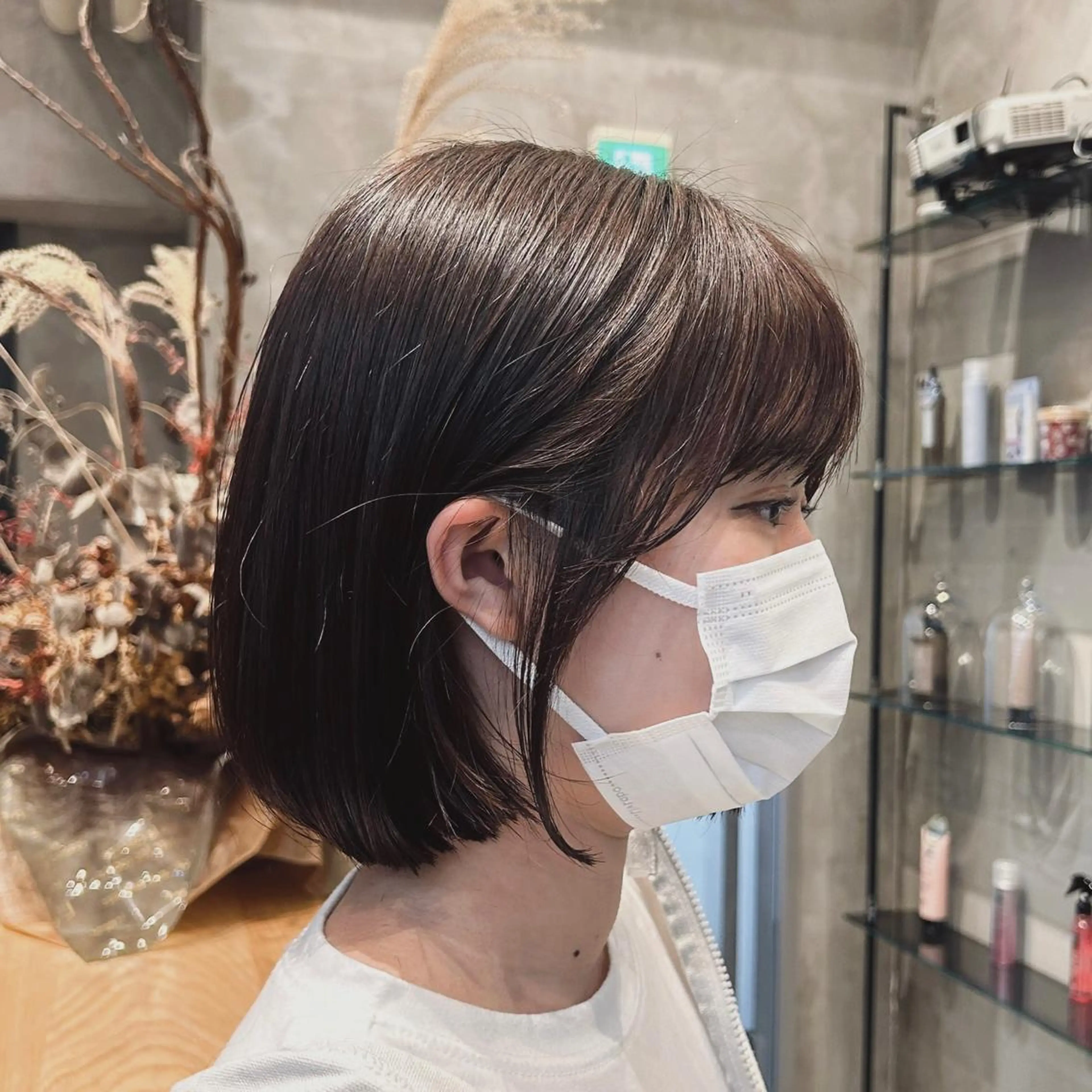 ショート 髪質改善 ANFINI所属・ボブ・レイヤー 田中 励也のヘアスタイル