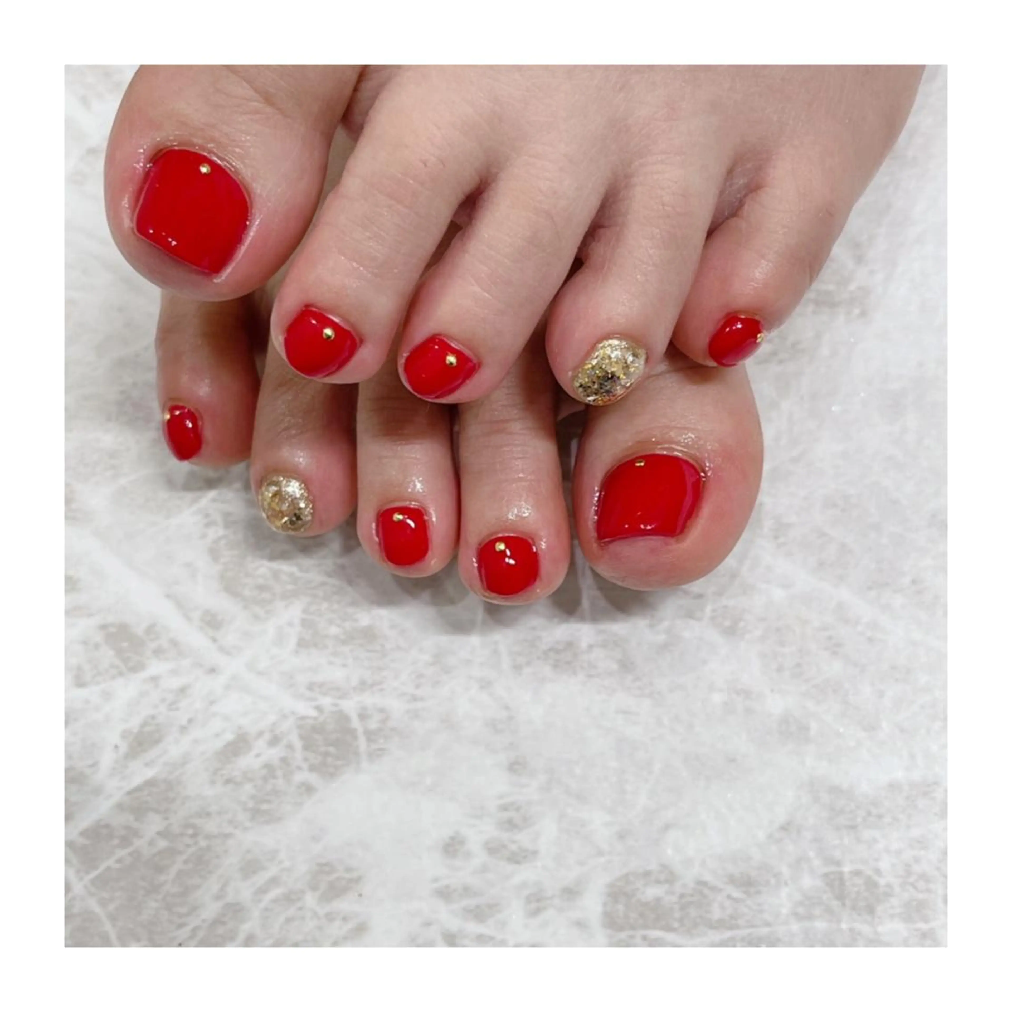 ネイル フットネイル Nailsalon -Aのネイルデザイン