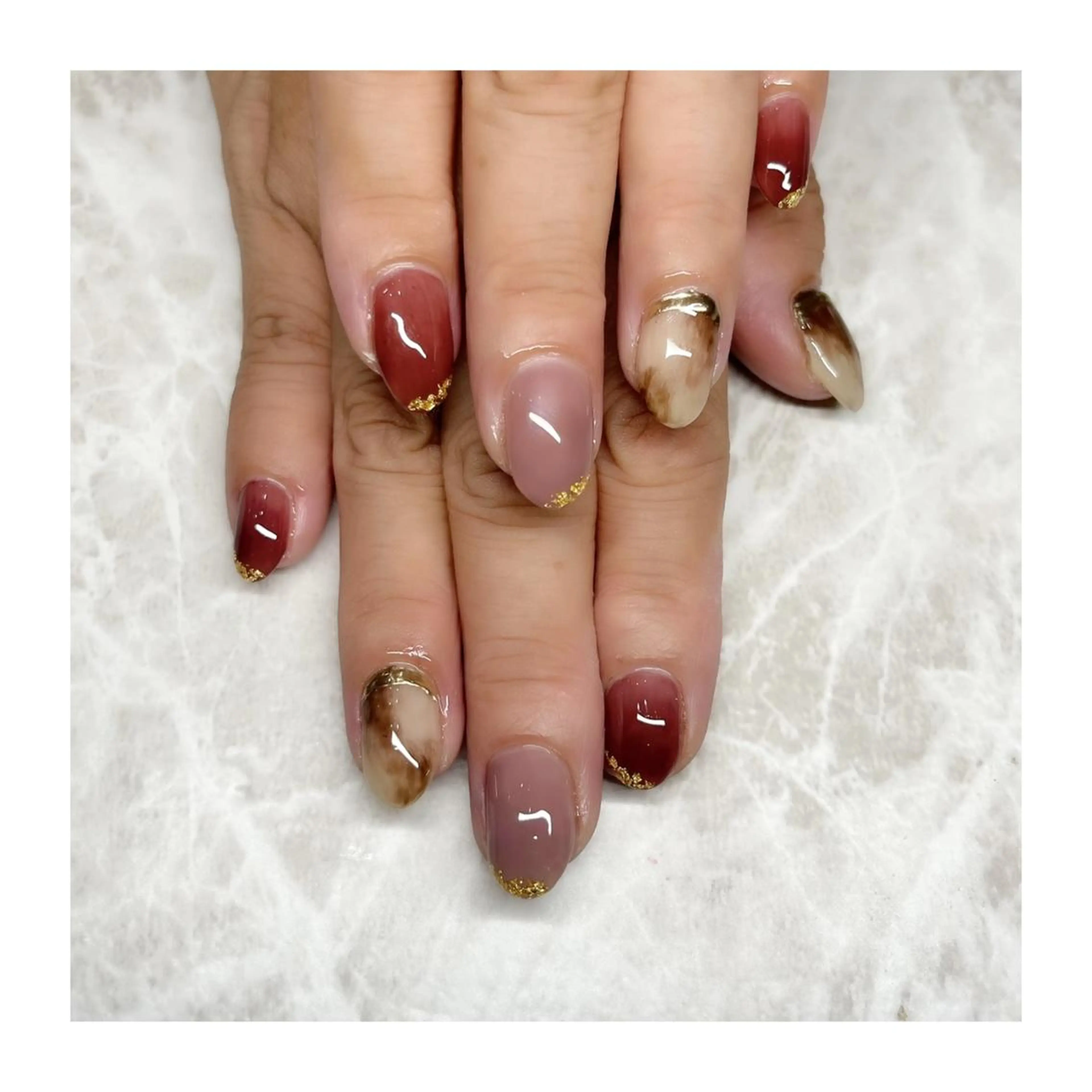 ネイル ハンドネイル Nailsalon -Aのネイルデザイン