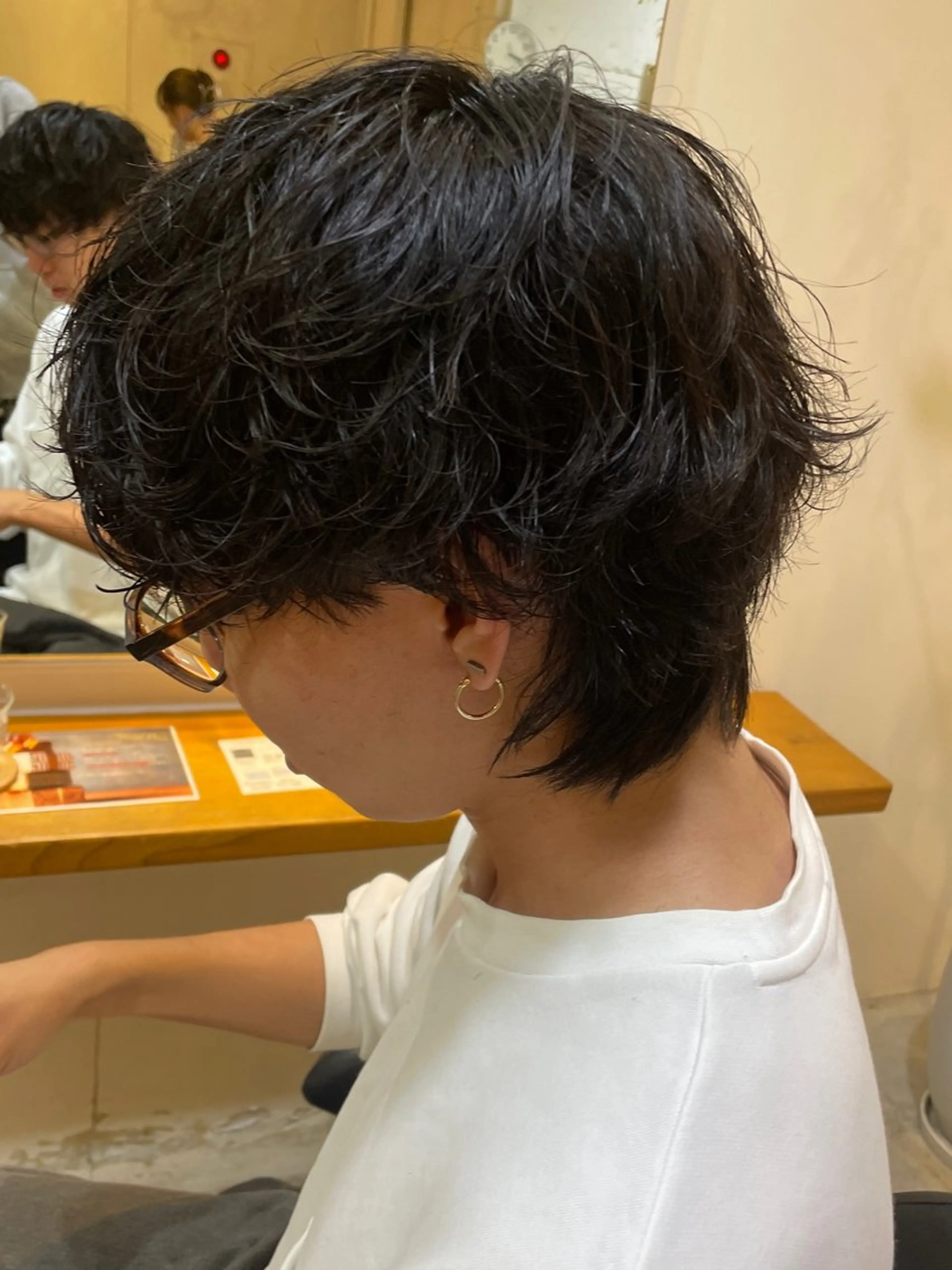 ショート パーマ メンズ RIN/韓国ヘア レイヤーカットのヘアスタイル