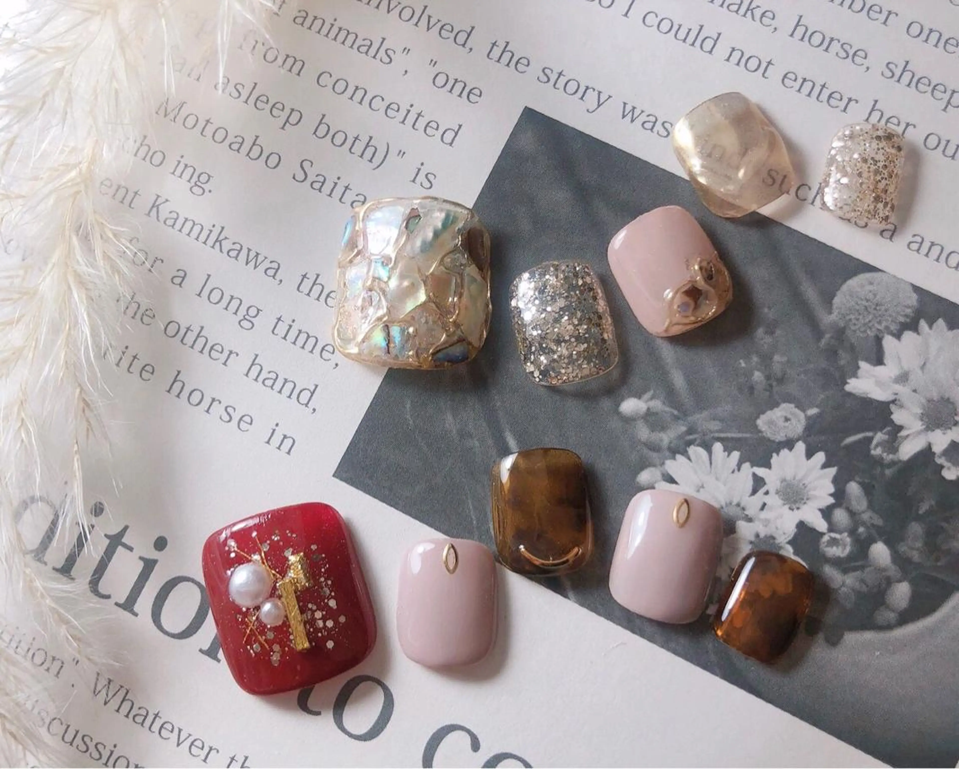 ネイル フットネイル GREEM グリームのネイルデザイン