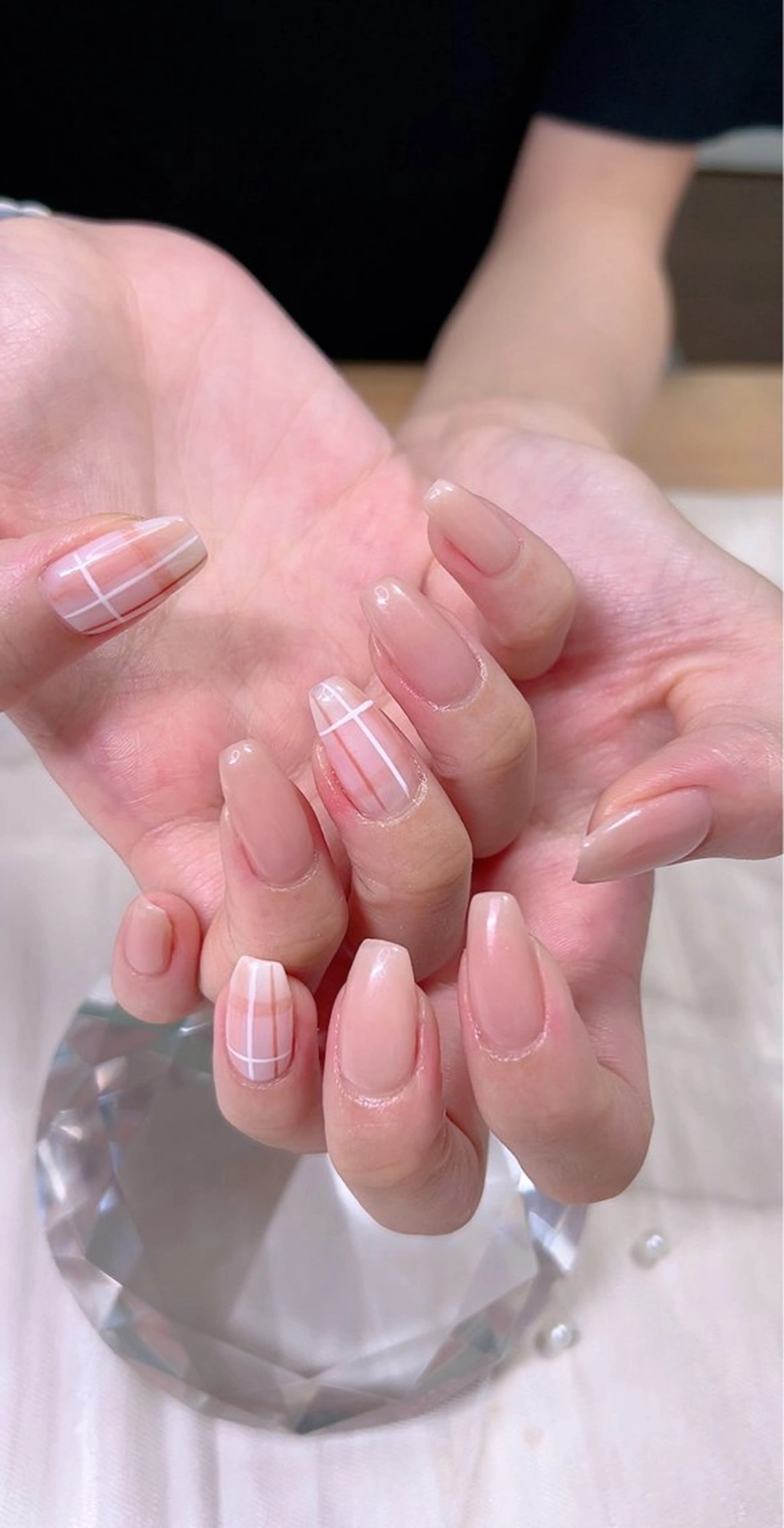 ネイル オフィスネイル シンプルネイル Cute Tips nailのネイルデザイン