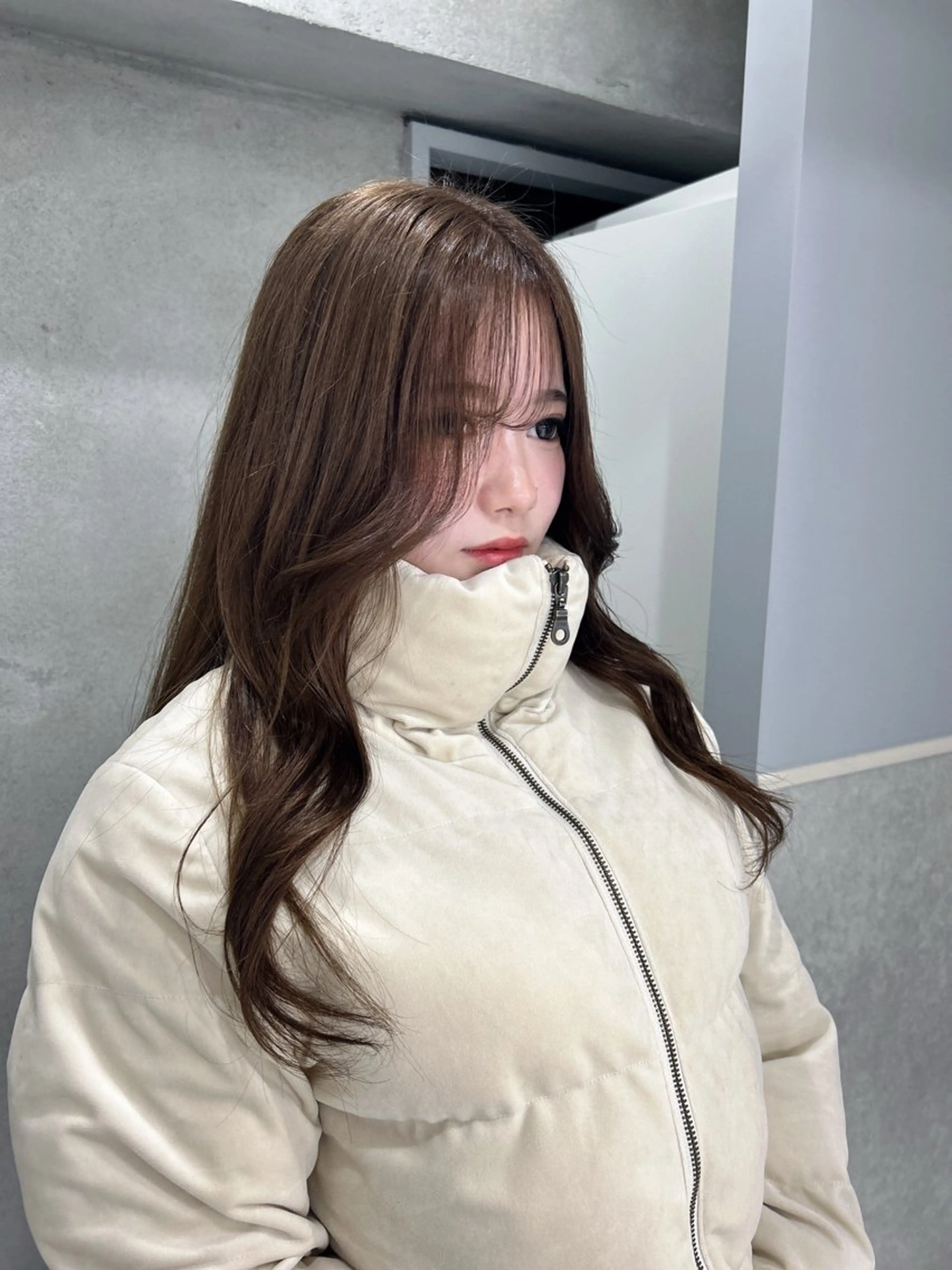 ミディアム カラー ブリーチ ブリーチなしカラー 卒業式のヘアスタイル ヘアカラー トリートメント shizuna/天神 /メンズ/ボブのヘアスタイル