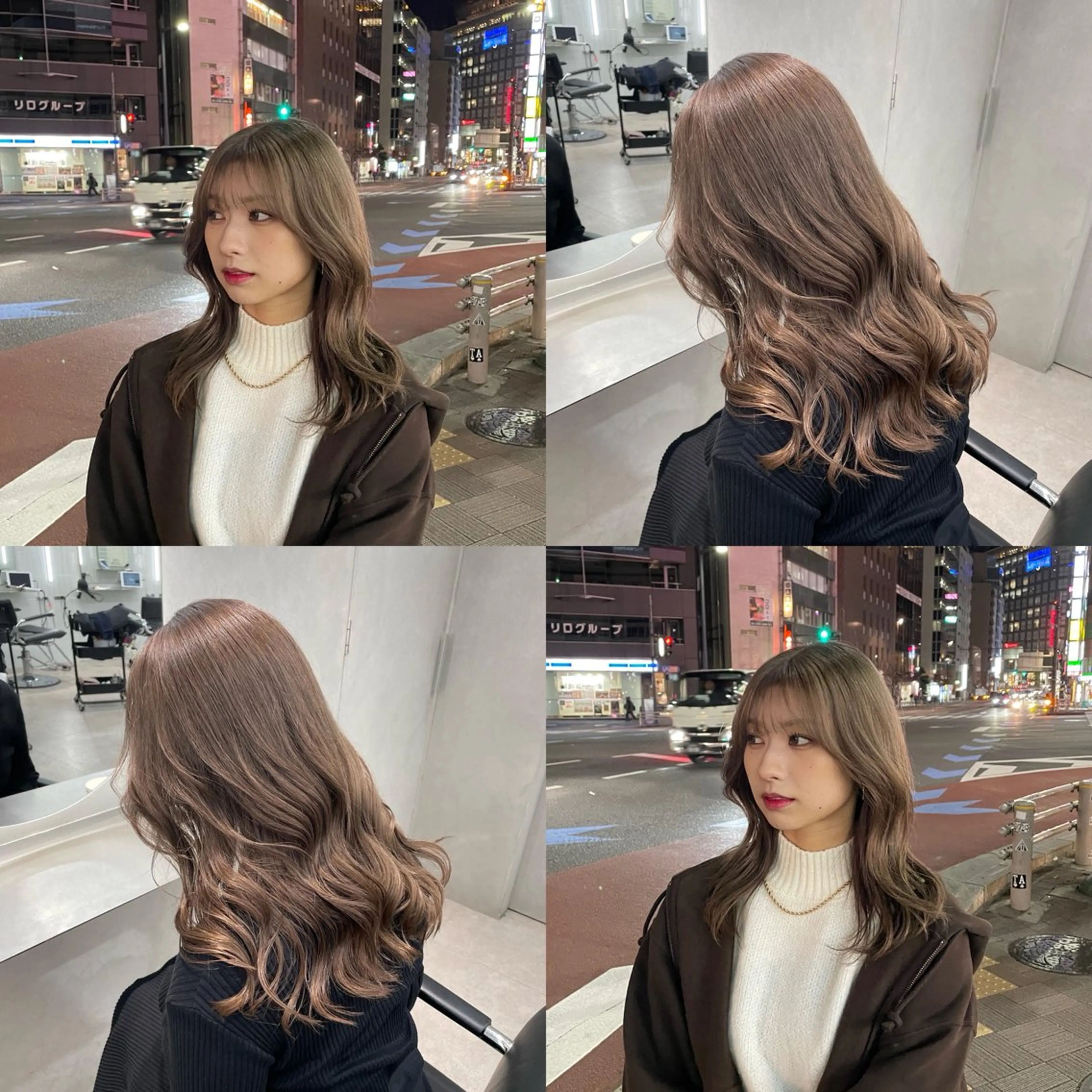 ロング カラー ✨レイヤーカット 海外ヘア/原宿✨のヘアスタイル