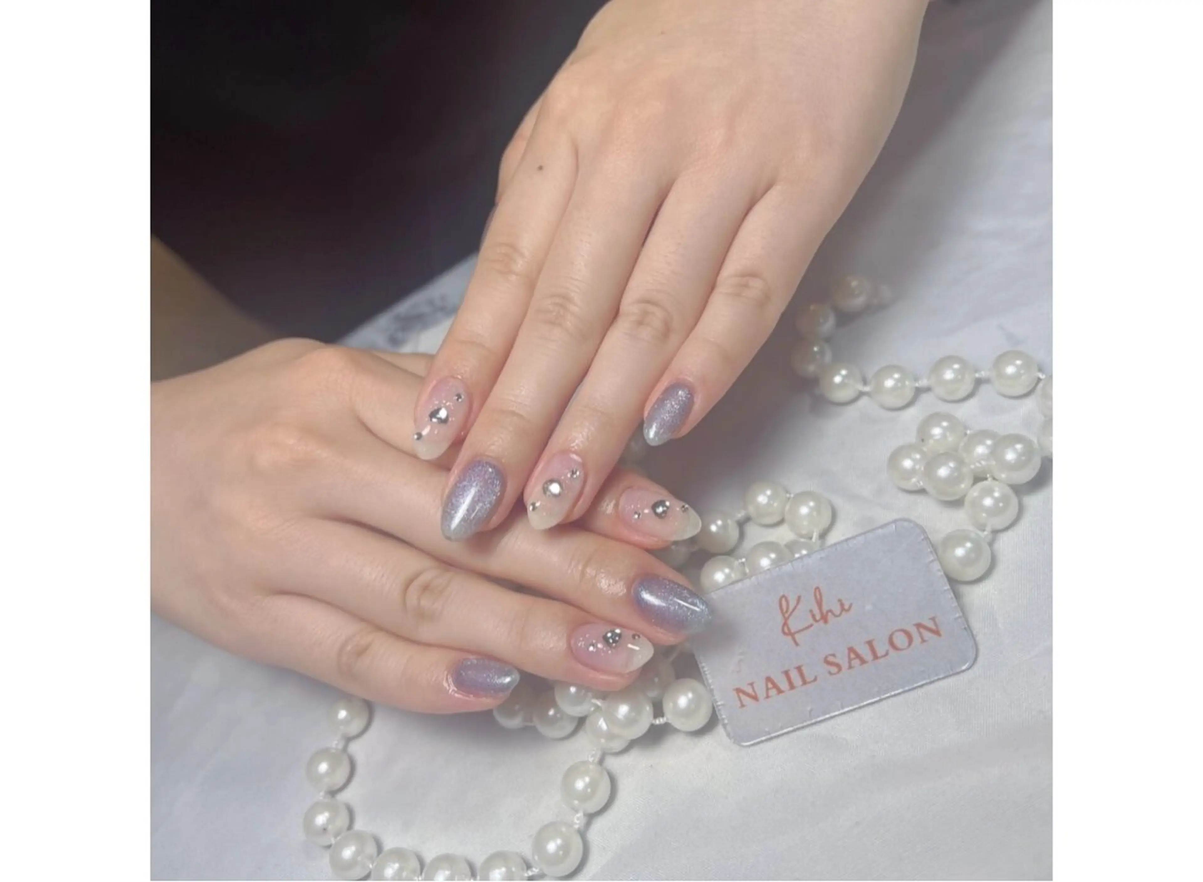 ネイル アートネイル フレンチネイル ジェルネイル グラデーション 韓国ネイル Nail Salon kihi大塚店のネイルデザイン