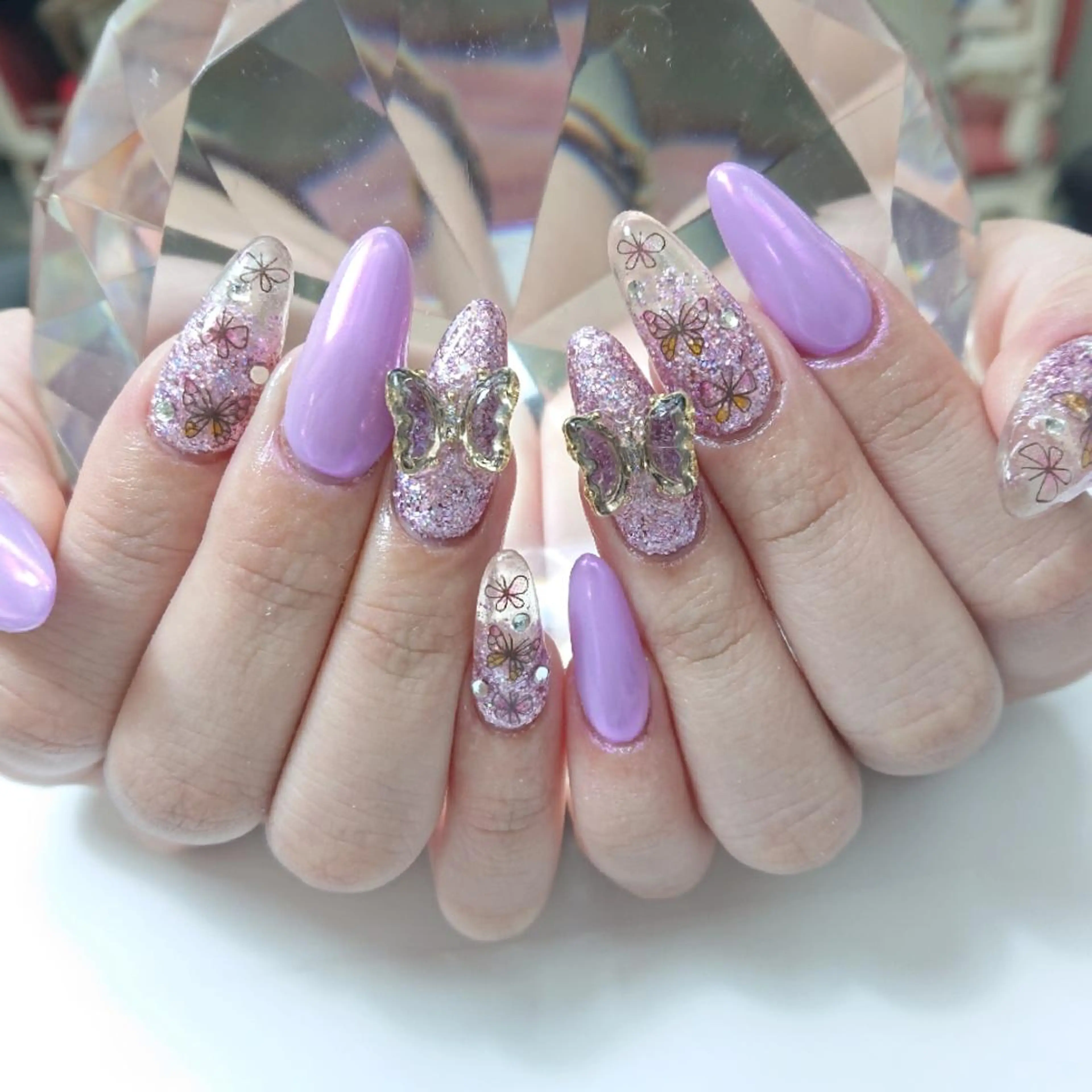 ネイル クリアネイル Coco Girlsのネイルデザイン