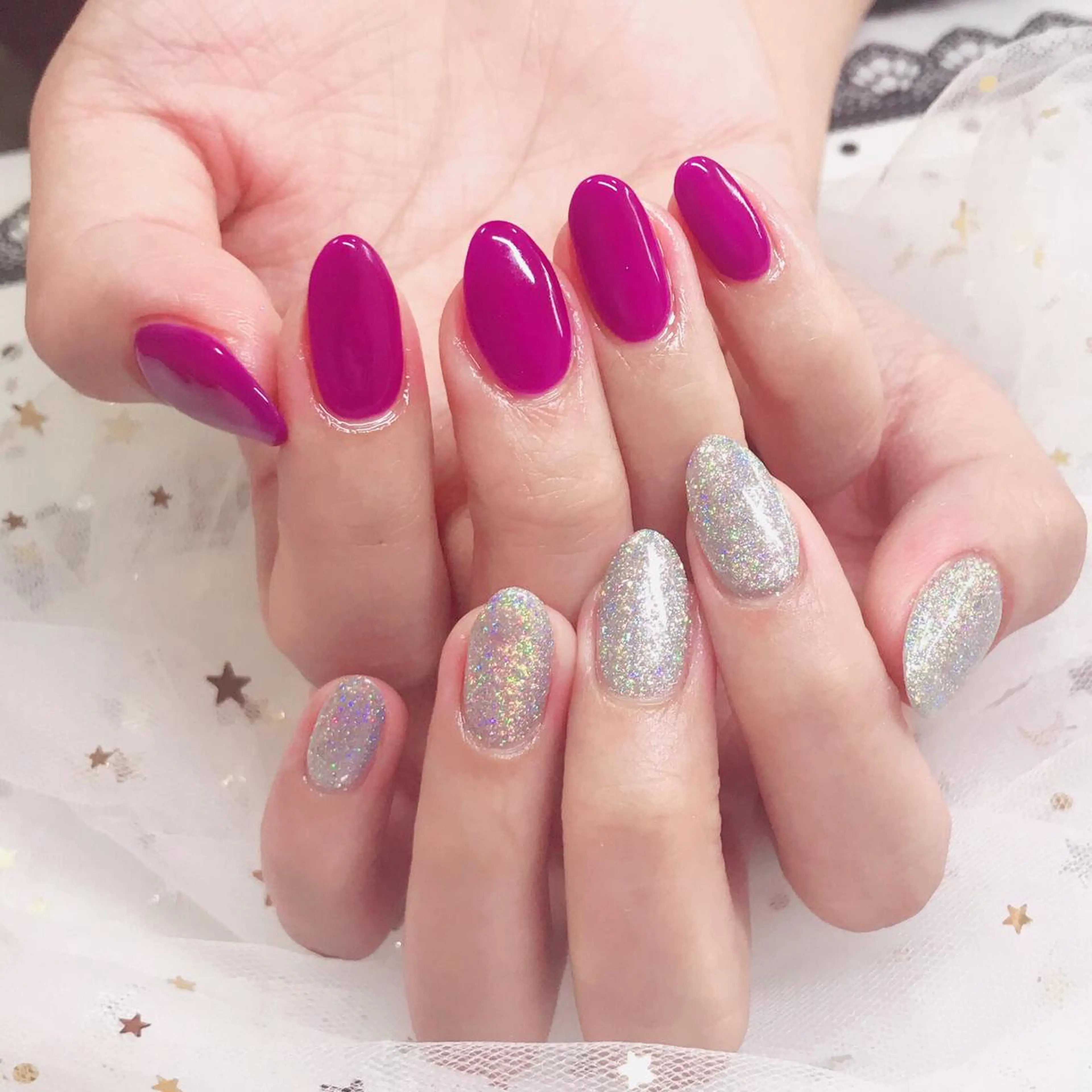 カラー ネイル Q Free nailsのネイルデザイン