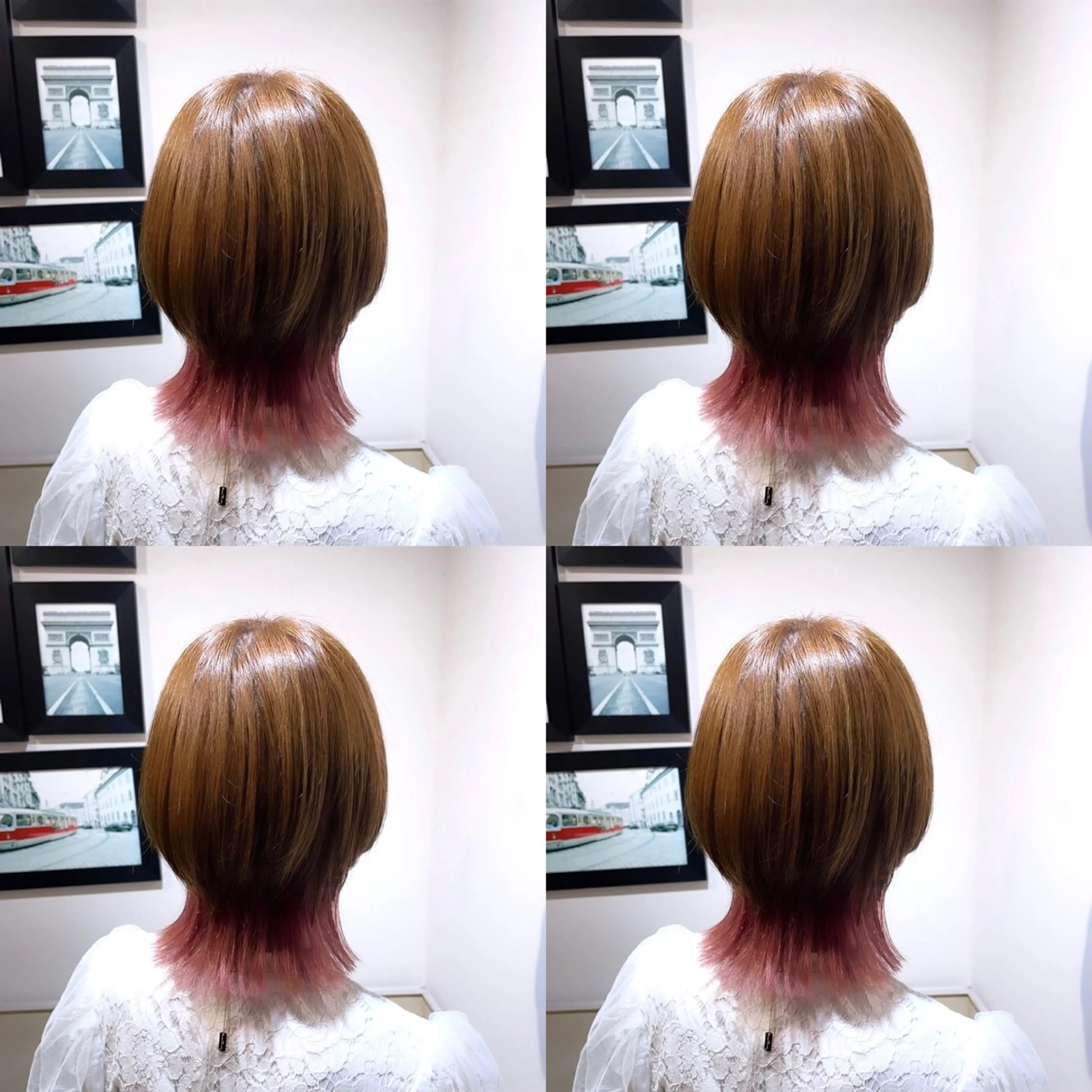 ショート カラー ピンクカラー 🌟トップデザイナー 高橋🌟のヘアスタイル