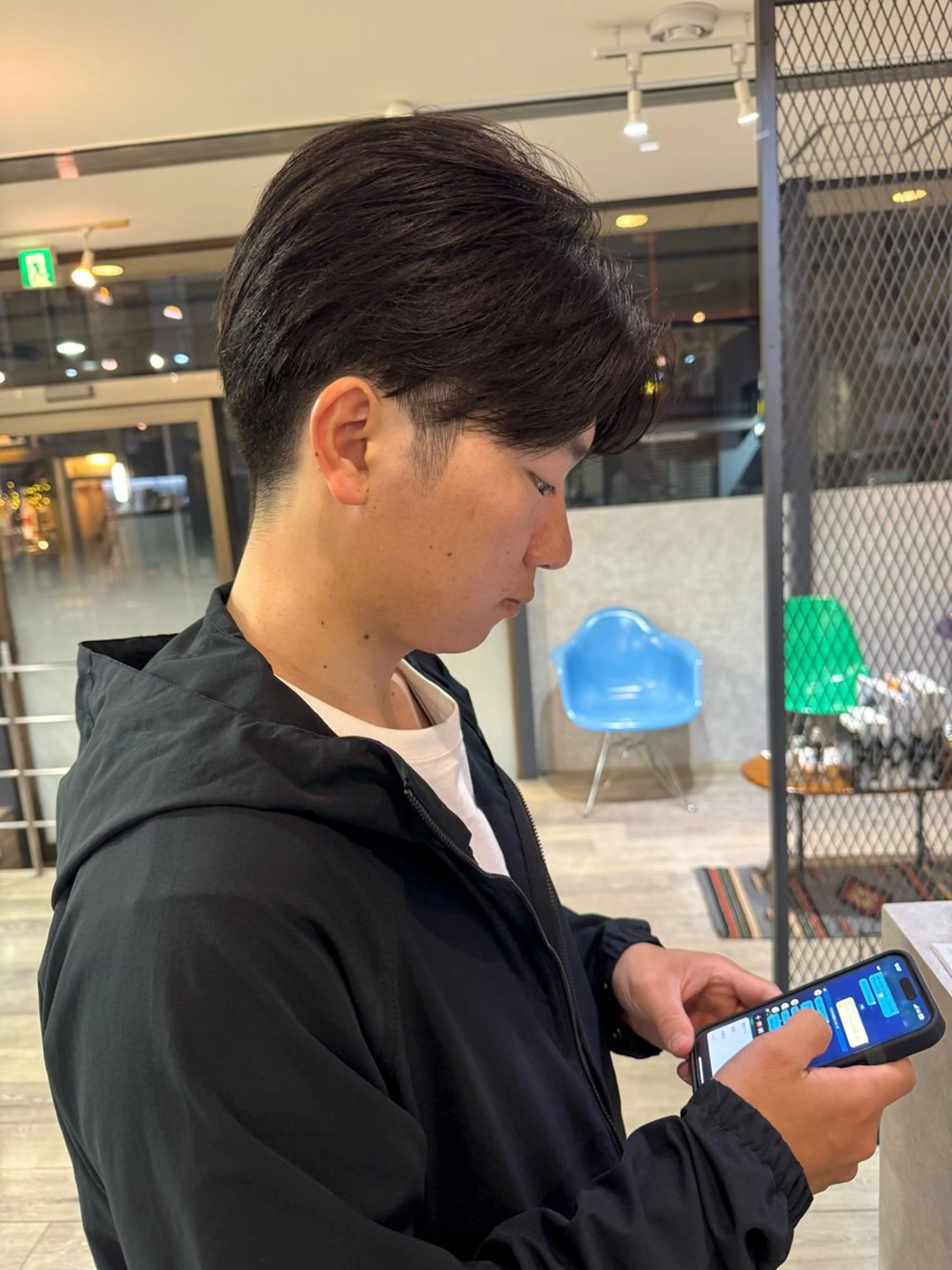 メンズ 米元 春奈のヘアスタイル