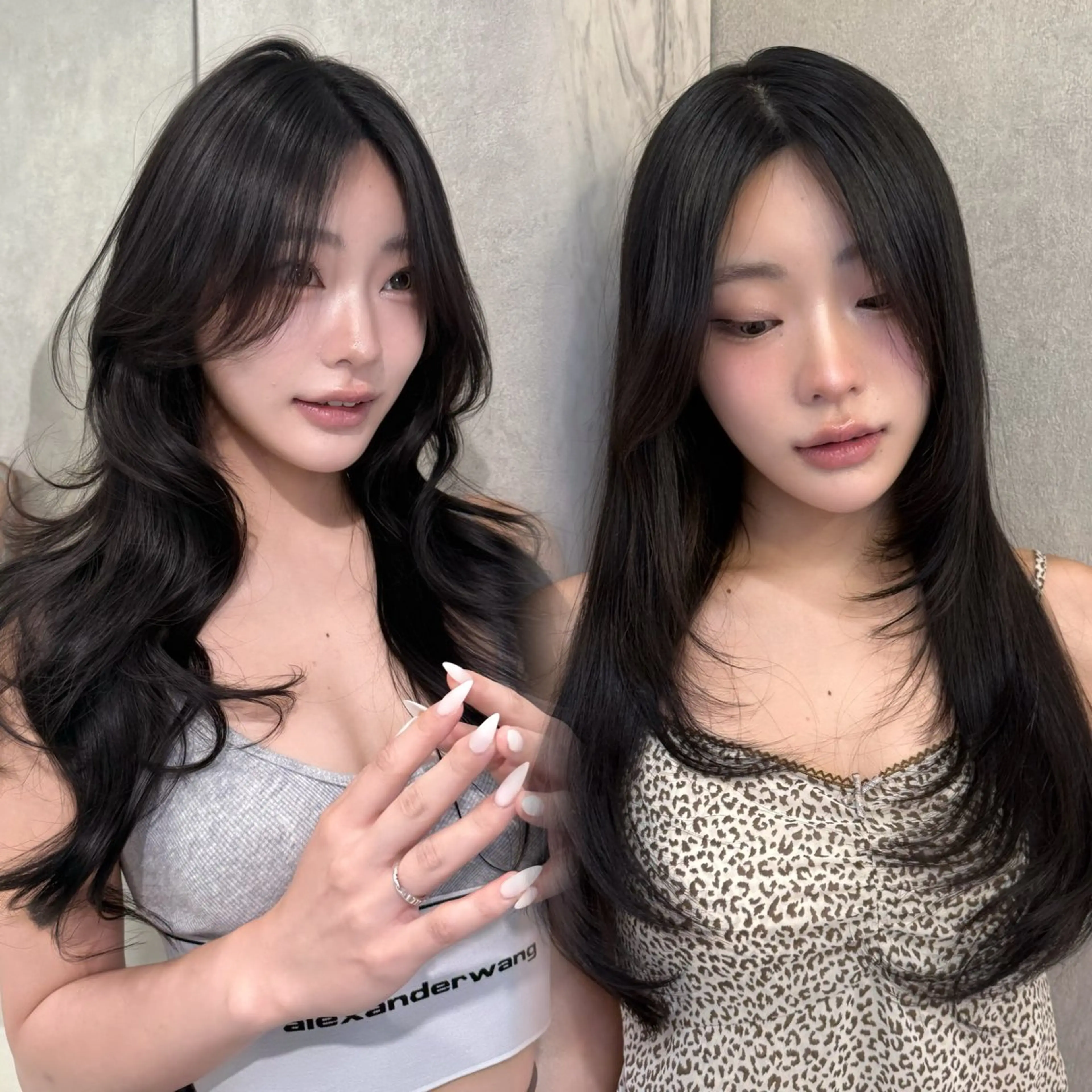 ロング RIN🩶レイヤー /ハッシュカットのヘアスタイル