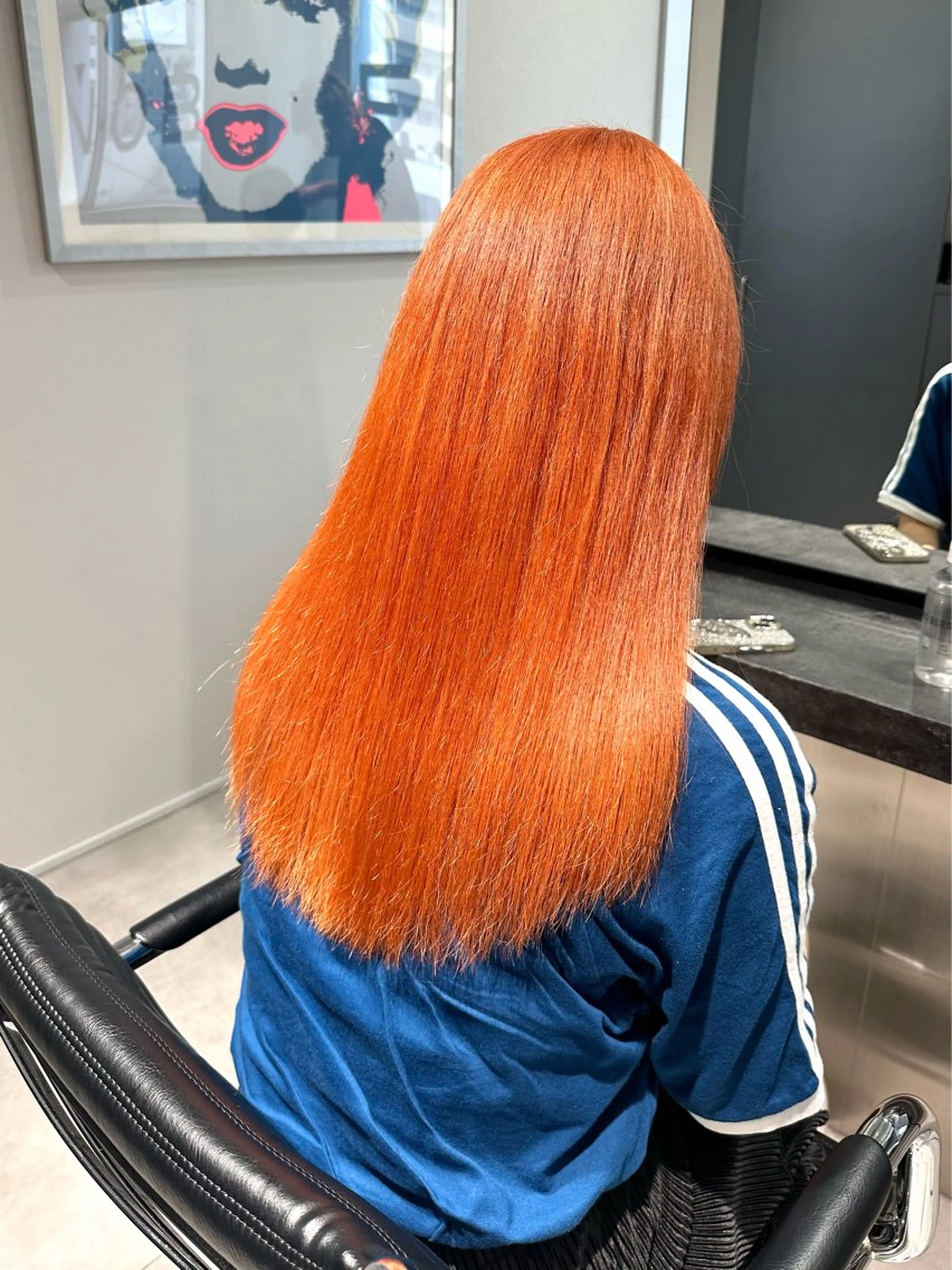 ロング カラー ヘアカラー トリートメント ハイトーン/ウルフ/ レイヤー/Asukaのヘアスタイル