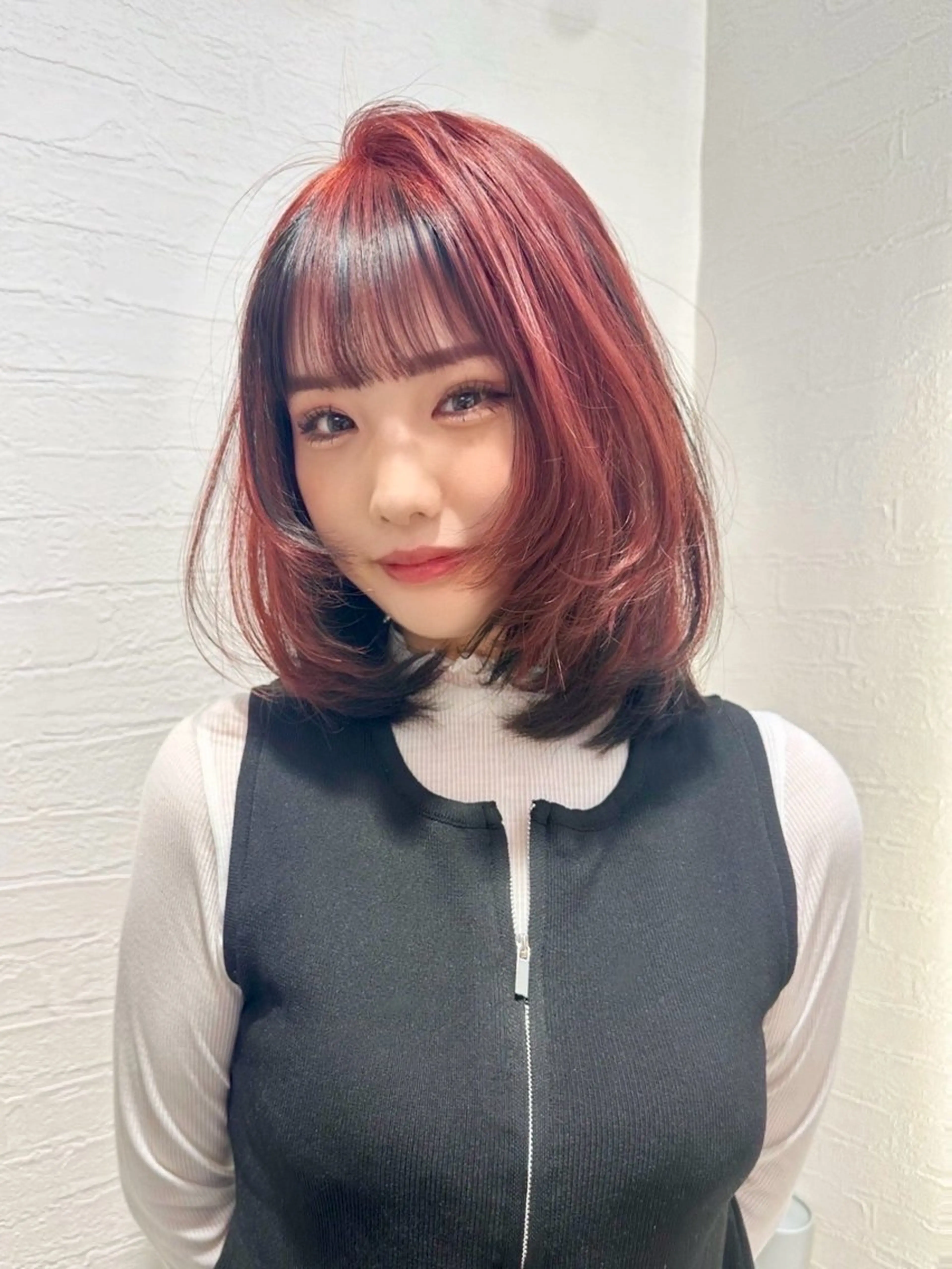 ミディアム 浦和美容室 スタイリスト🌼ゆきのヘアスタイル