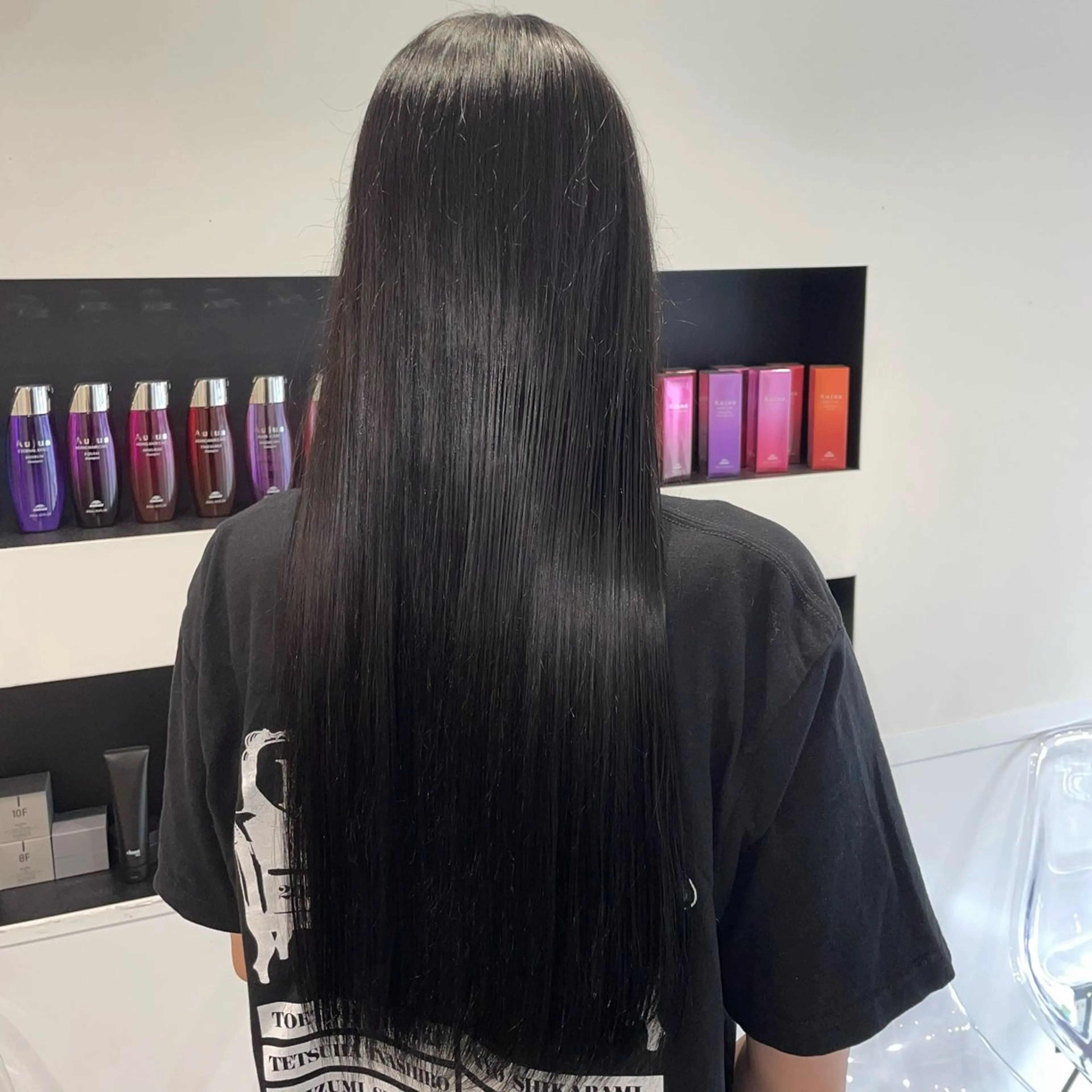 ロング カラー ヘアカラー ななみ.⋆𝜗𝜚 艶カラー/まつパのヘアスタイル