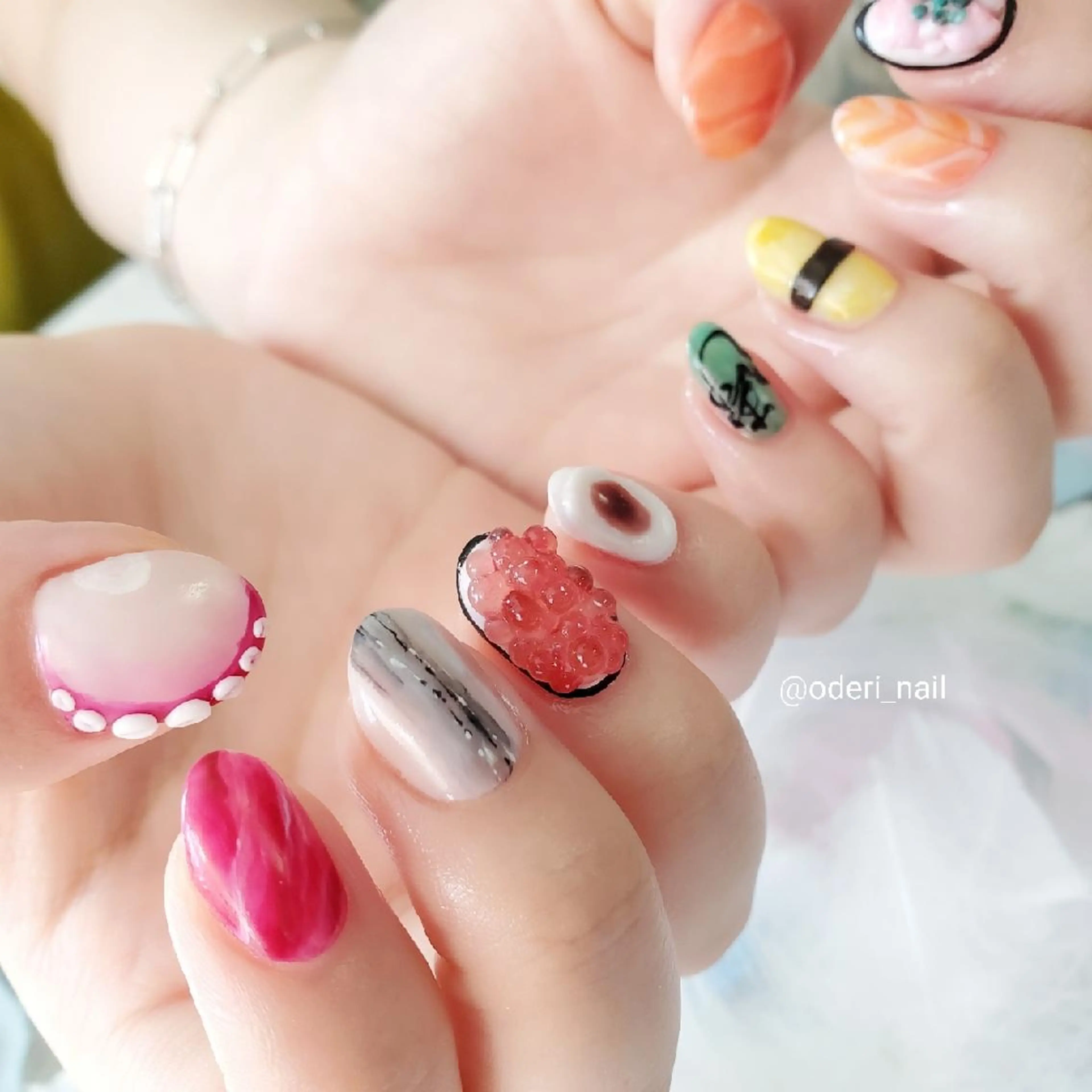 ネイル おで@ oderi_nailのネイルデザイン