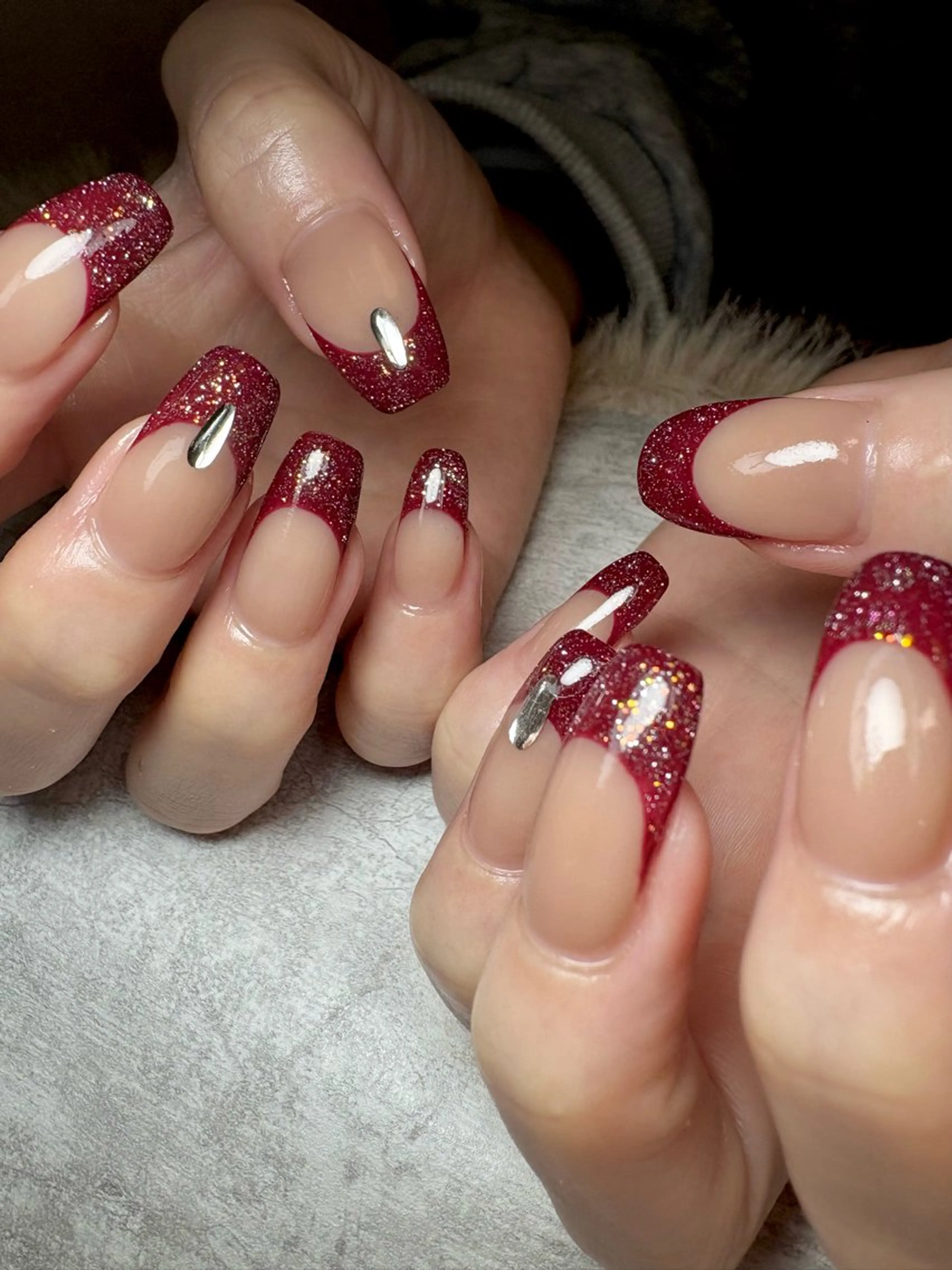 ネイル フレンチネイル 持ち込み BEAUTY GARDEN 【nail salon unseul】所属・nana .のネイルデザイン