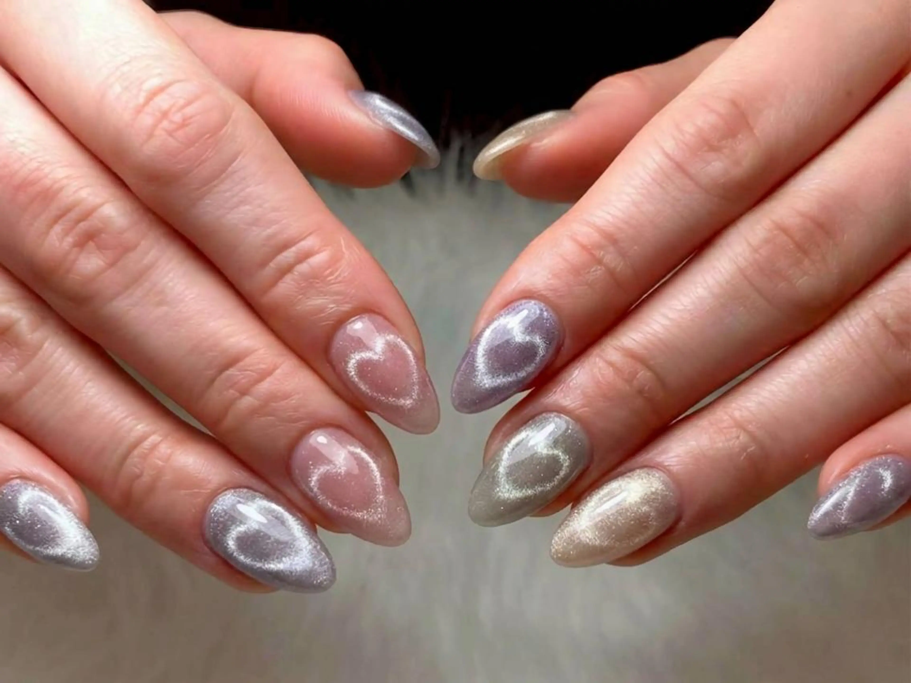 ネイル ジェルネイル 韓国ネイル パラジェル ワンホンネイル MIHANA 西川口 /Jrネイリストのネイルデザイン