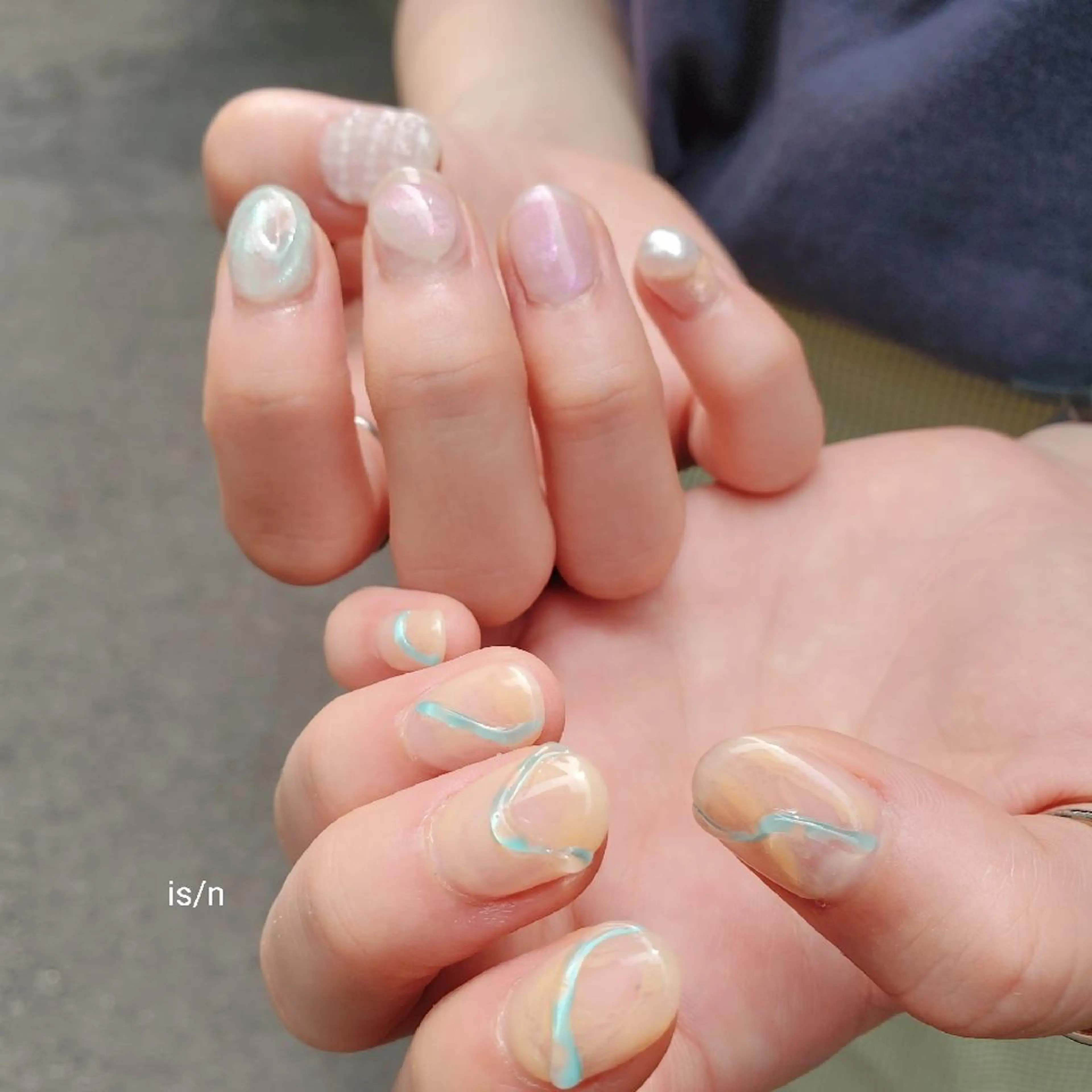 ネイル ハンドネイル 店長 佐藤のネイルデザイン