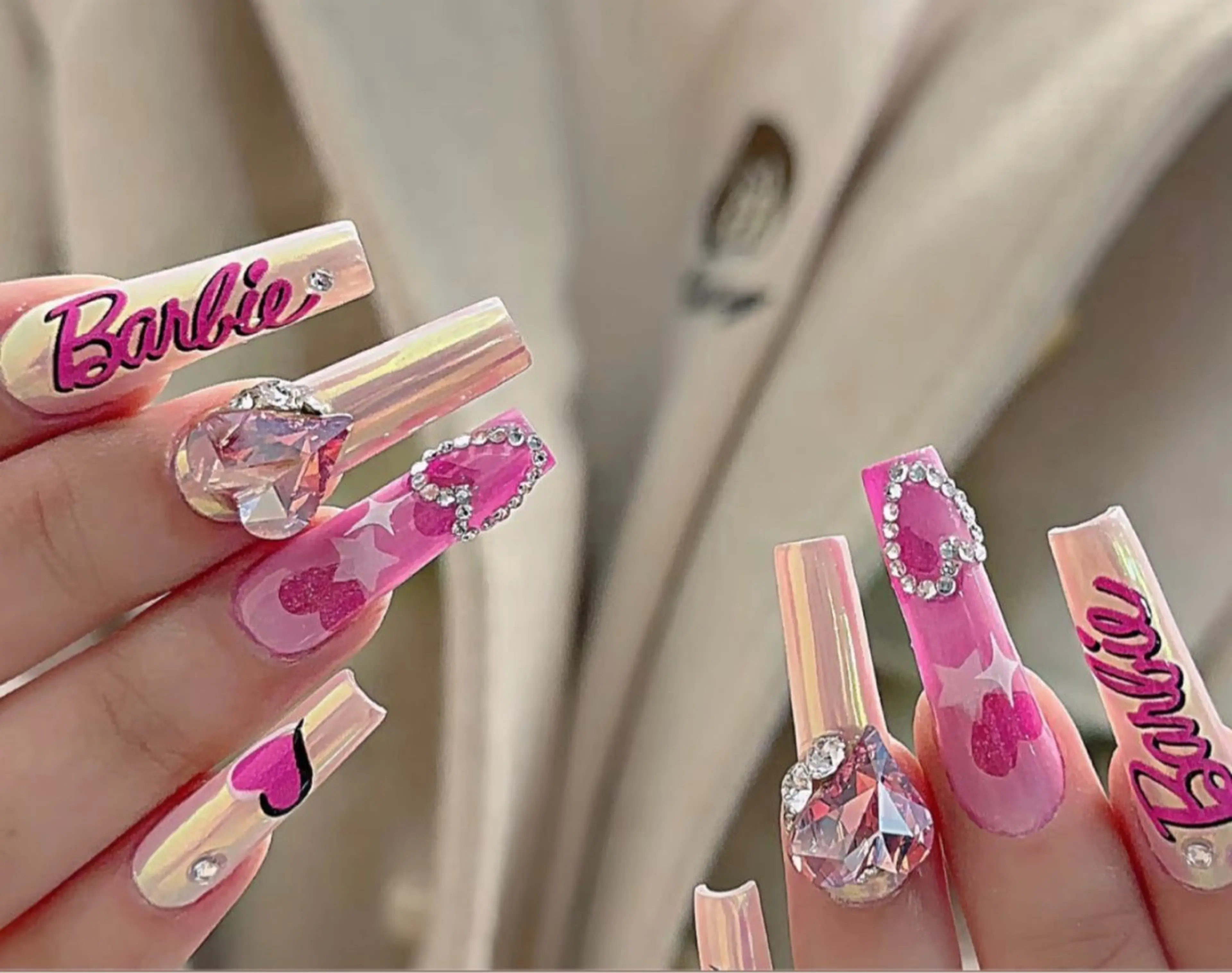 ネイル アートネイル オーロラネイル チークネイル フレンチネイル ガラスフレンチ ハンドネイル 🎀🎀YooLi Nail Salonのネイルデザイン