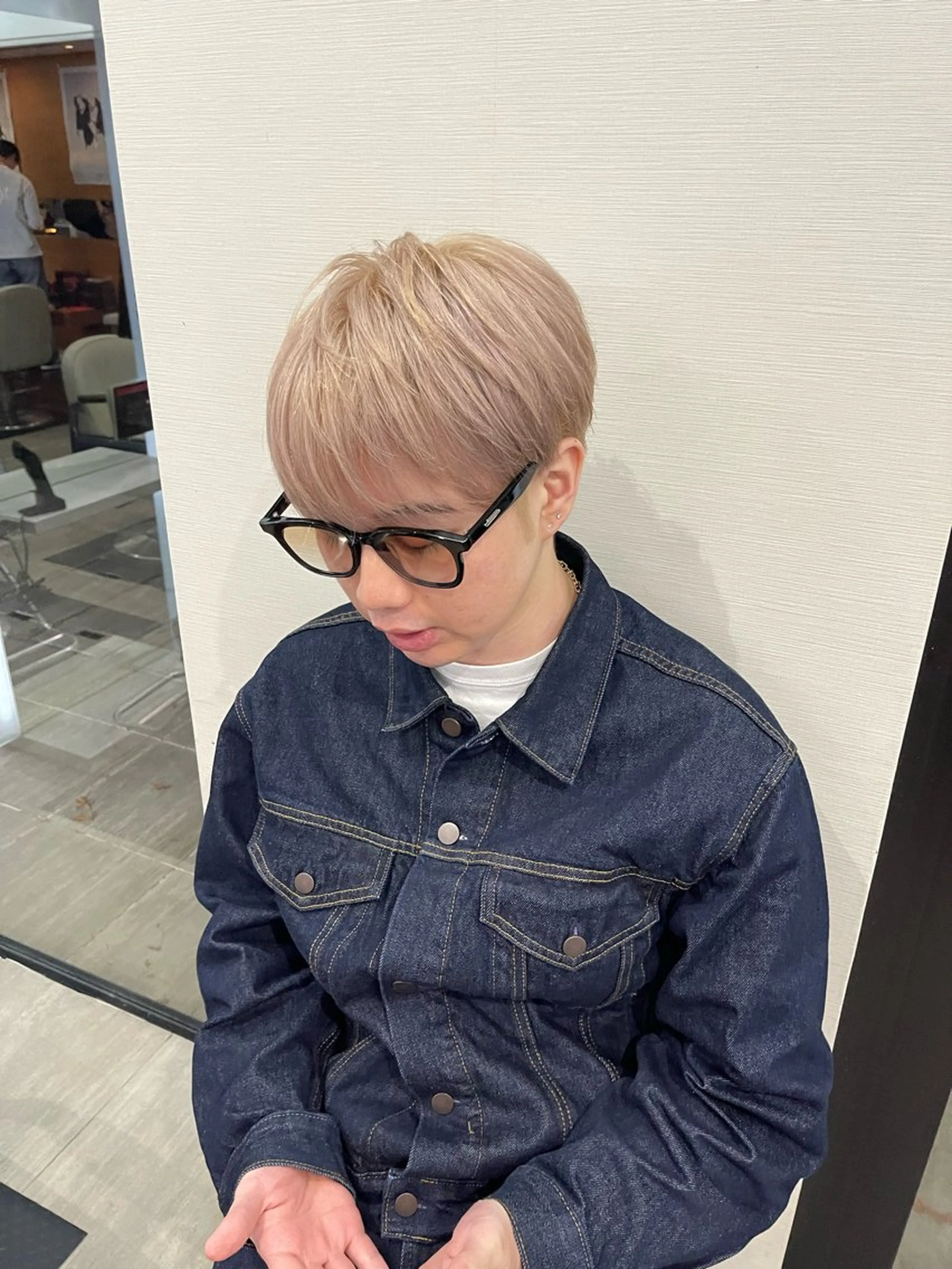 カラー ベージュカラー ホワイトベージュ 髪質改善/美髪縮毛矯 正のスペシャリストのヘアスタイル