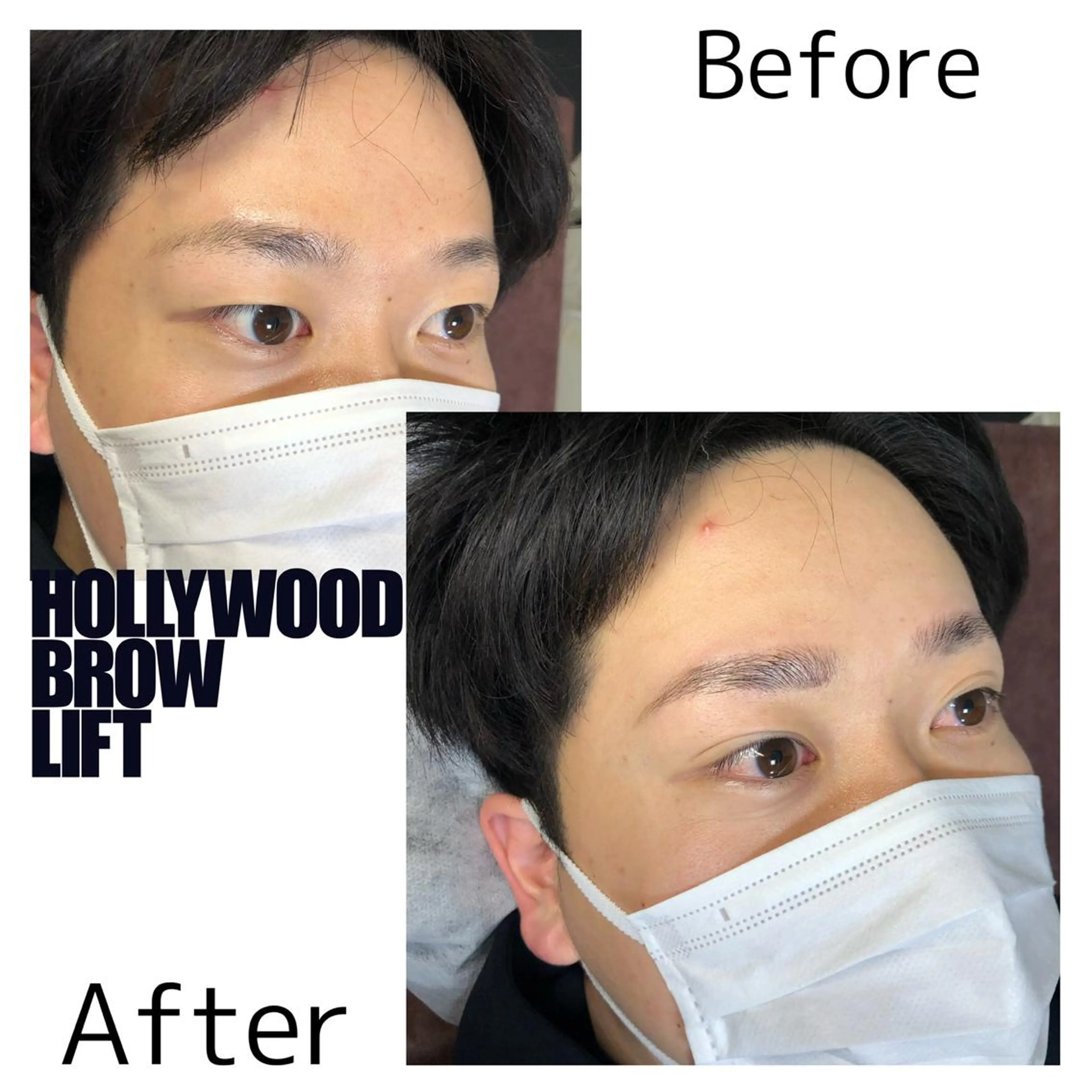 メンズ ヤマ ザキの眉毛・アイブロウイメージ