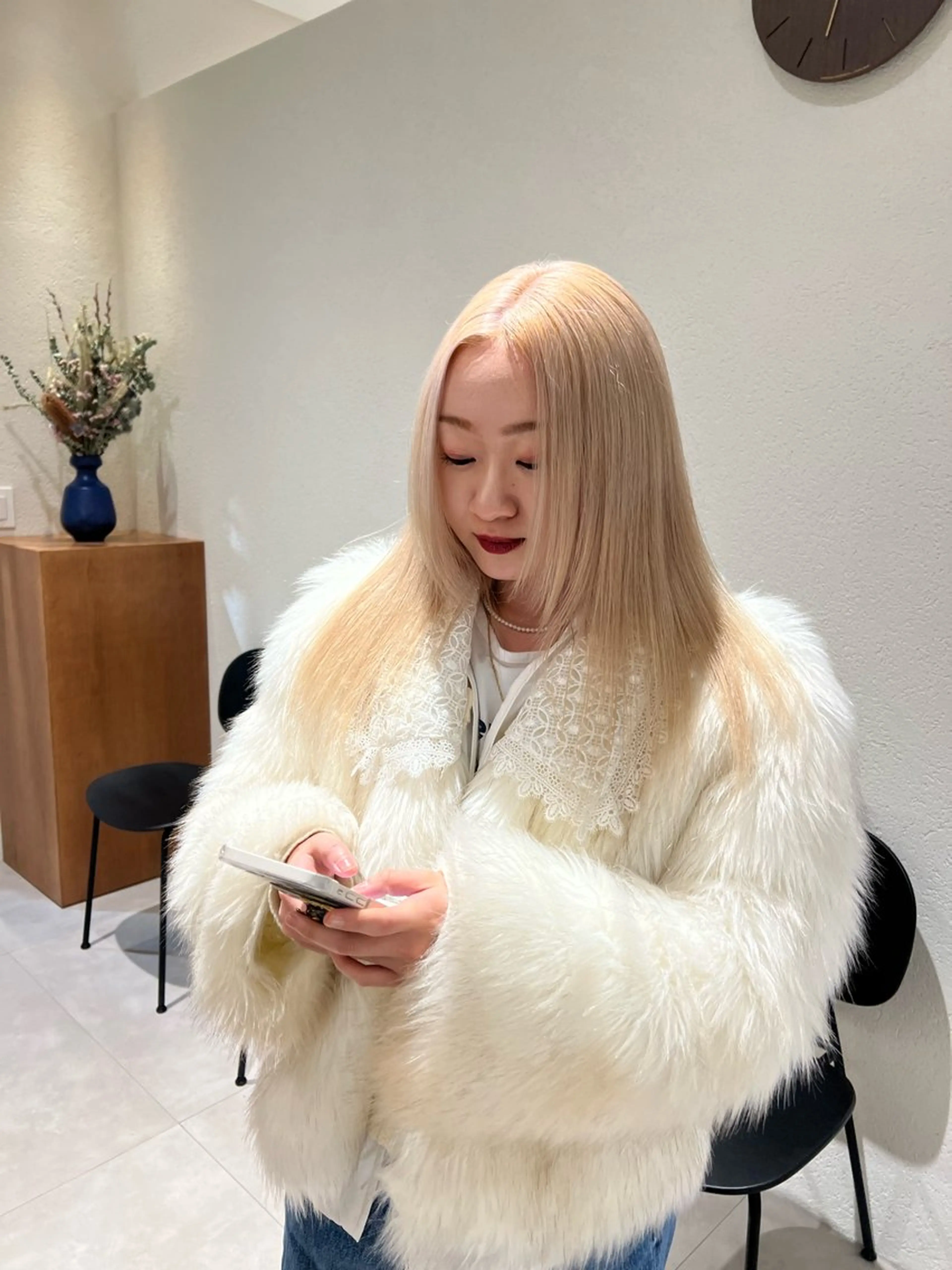 カラー yiye青山店所属・無料カットモデル /yuukaのヘアスタイル