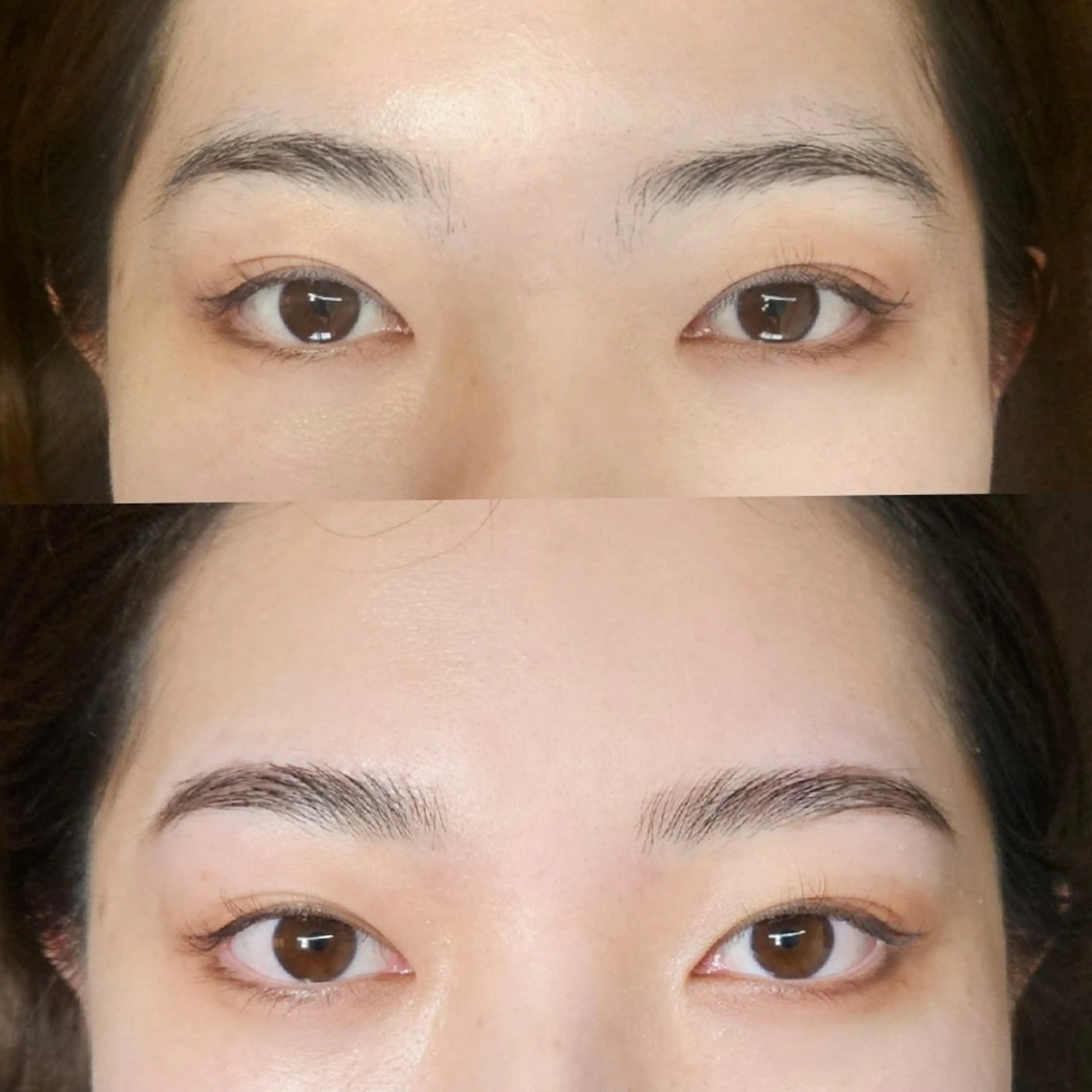 ハリウッドブロウリフトの写真