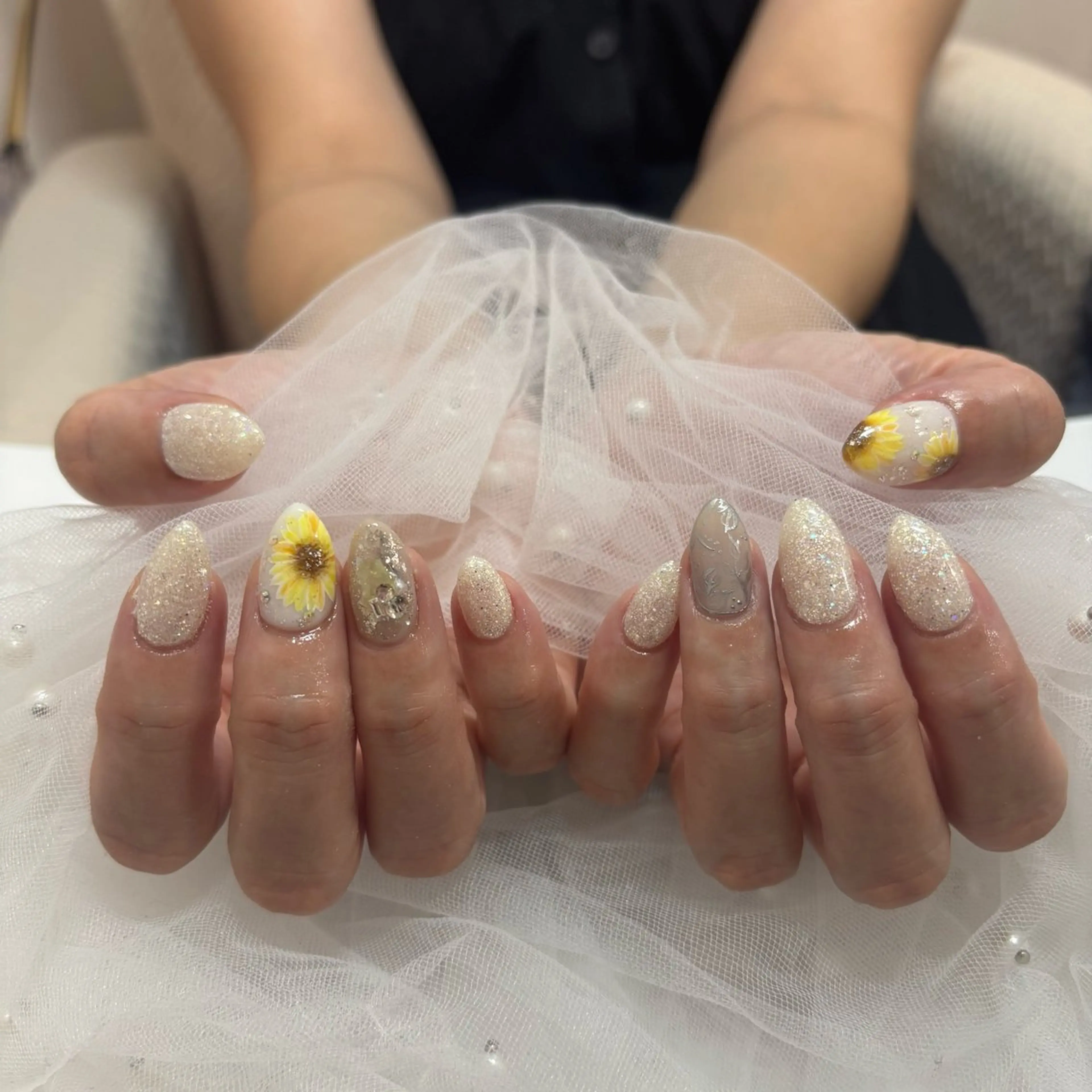 ネイル ＿WHITE+南海難波店所属・_WHITE+ 南海難波店のネイルデザイン