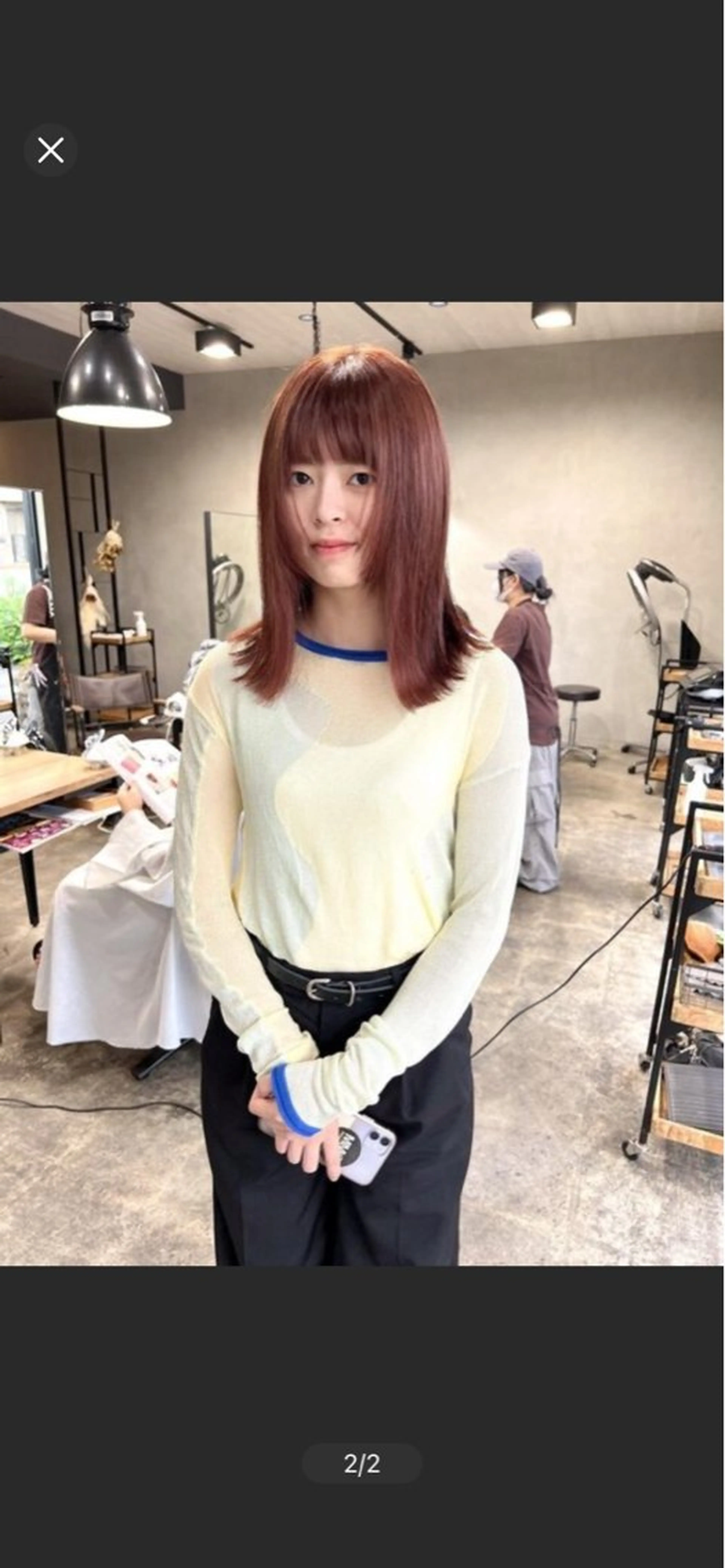 カラー 透明感/ハイトーン /デザインカラー大輝のヘアスタイル