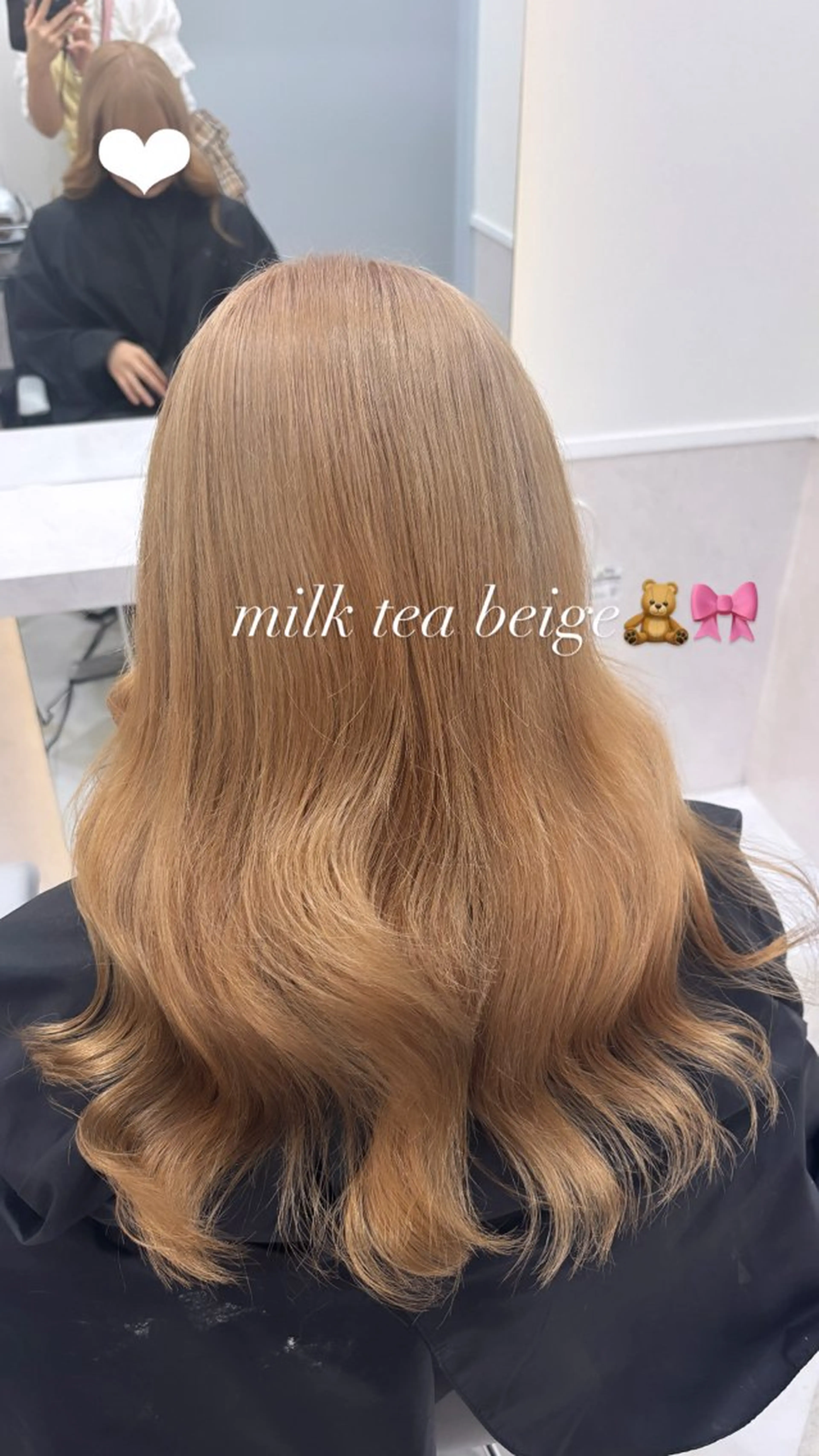 ロング 💎のぼりゆい/大須 ブリーチなしWカラーのヘアスタイル