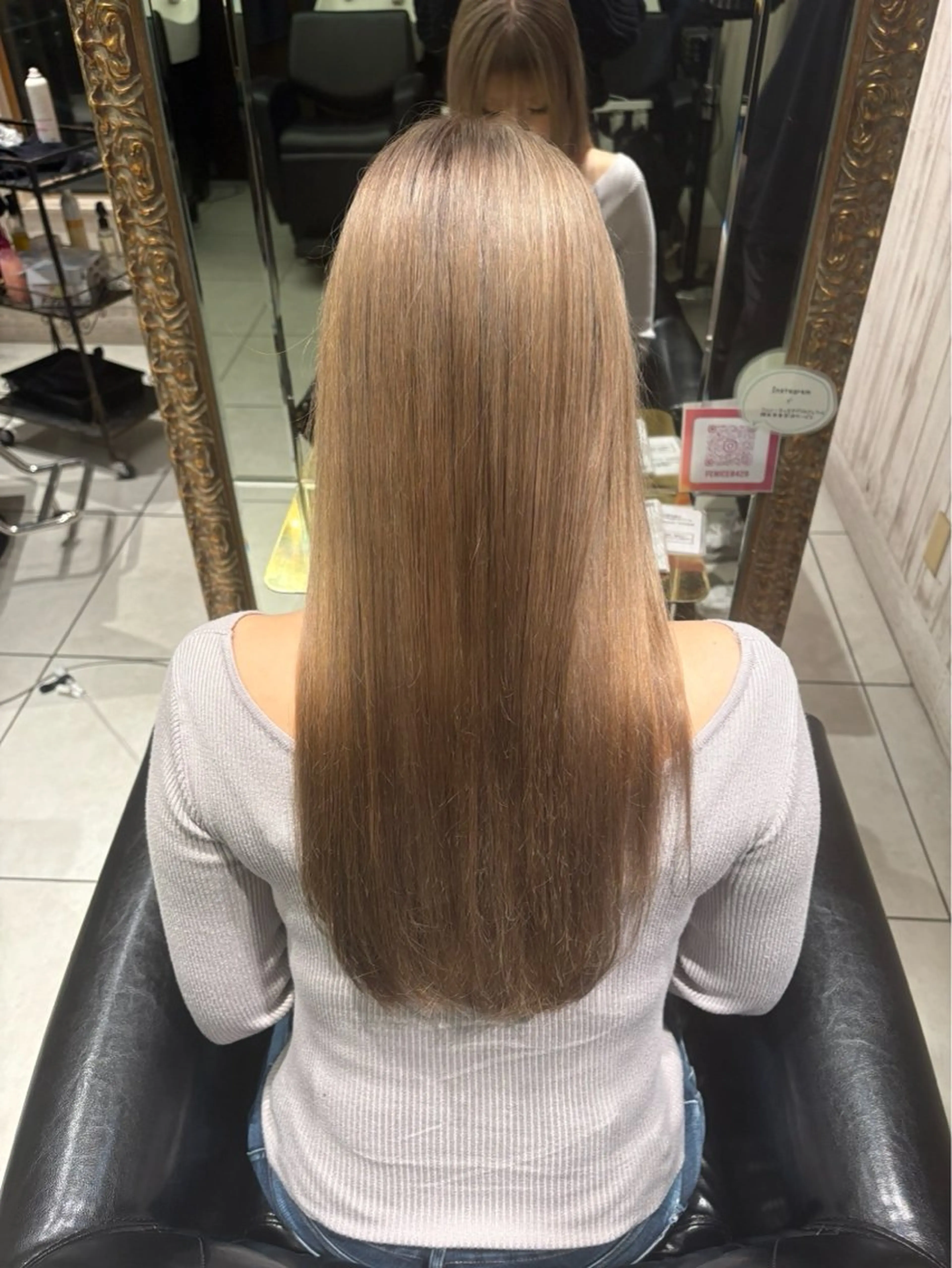 ロング カラー ヘアカラー 竹内 都のヘアスタイル